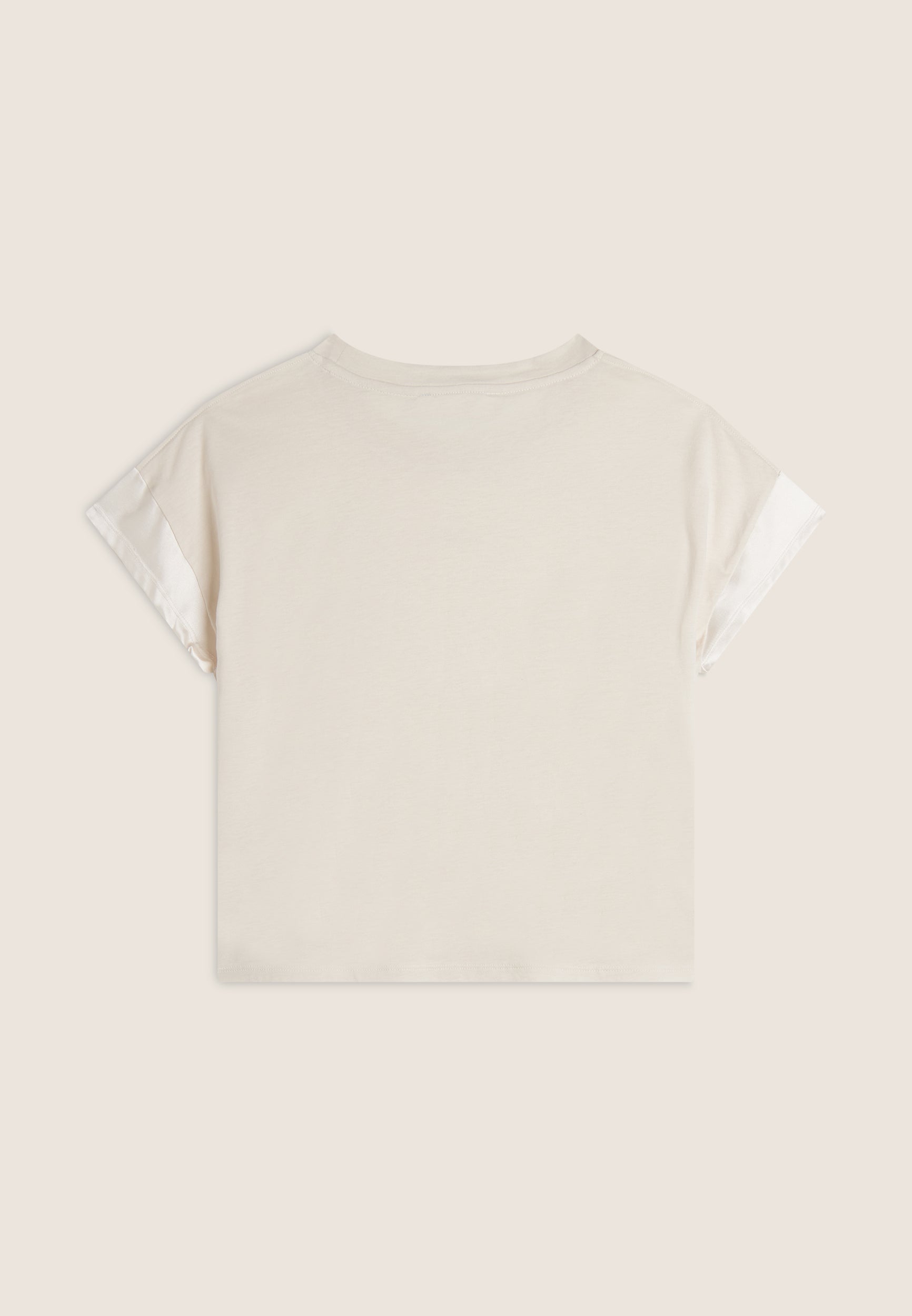 freddy-t-shirt-court-jersey-femme-manches-effet-soie image 6