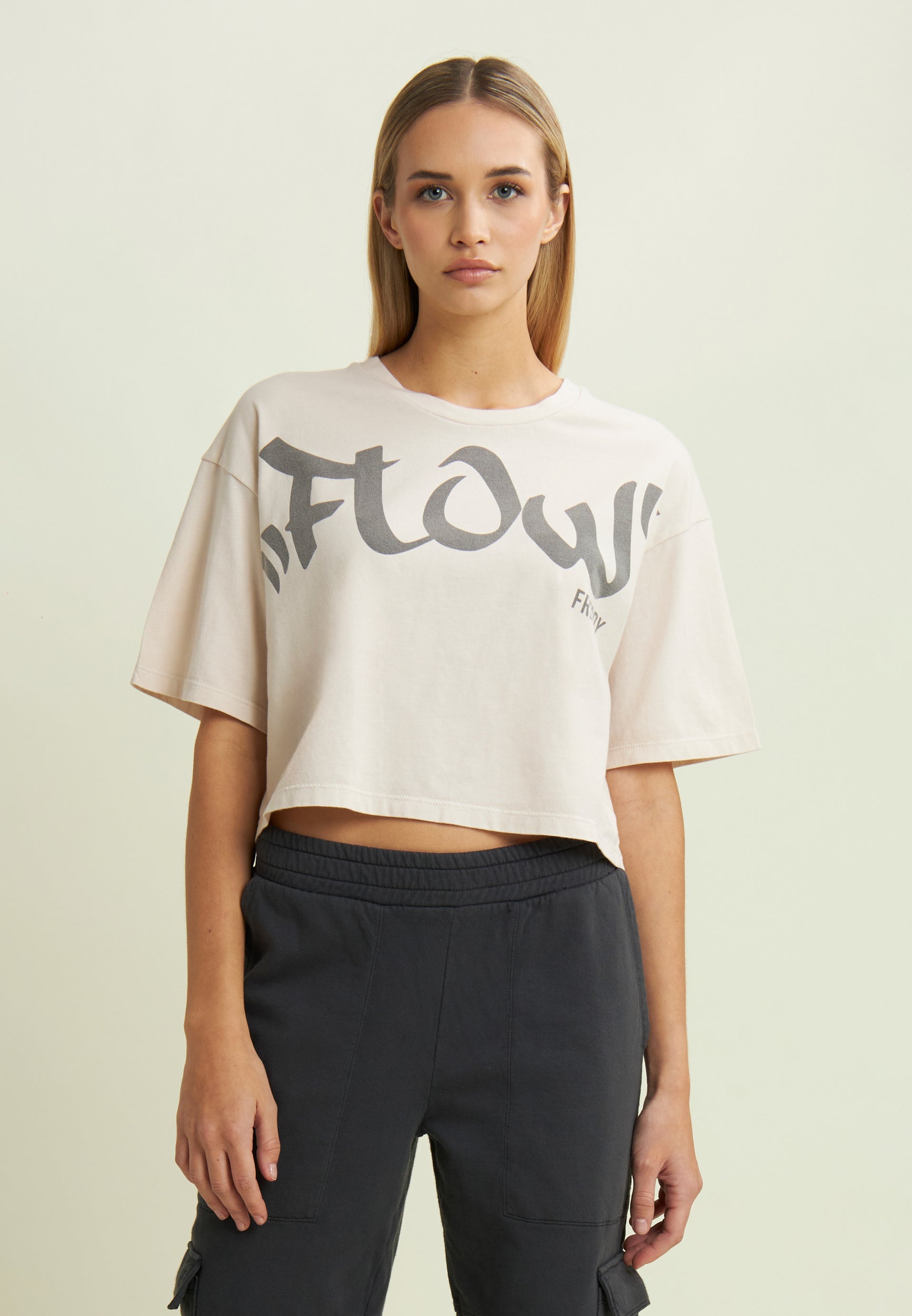 freddy-t-shirt-cropped-femme-flow-street-jersey-doux image 1
