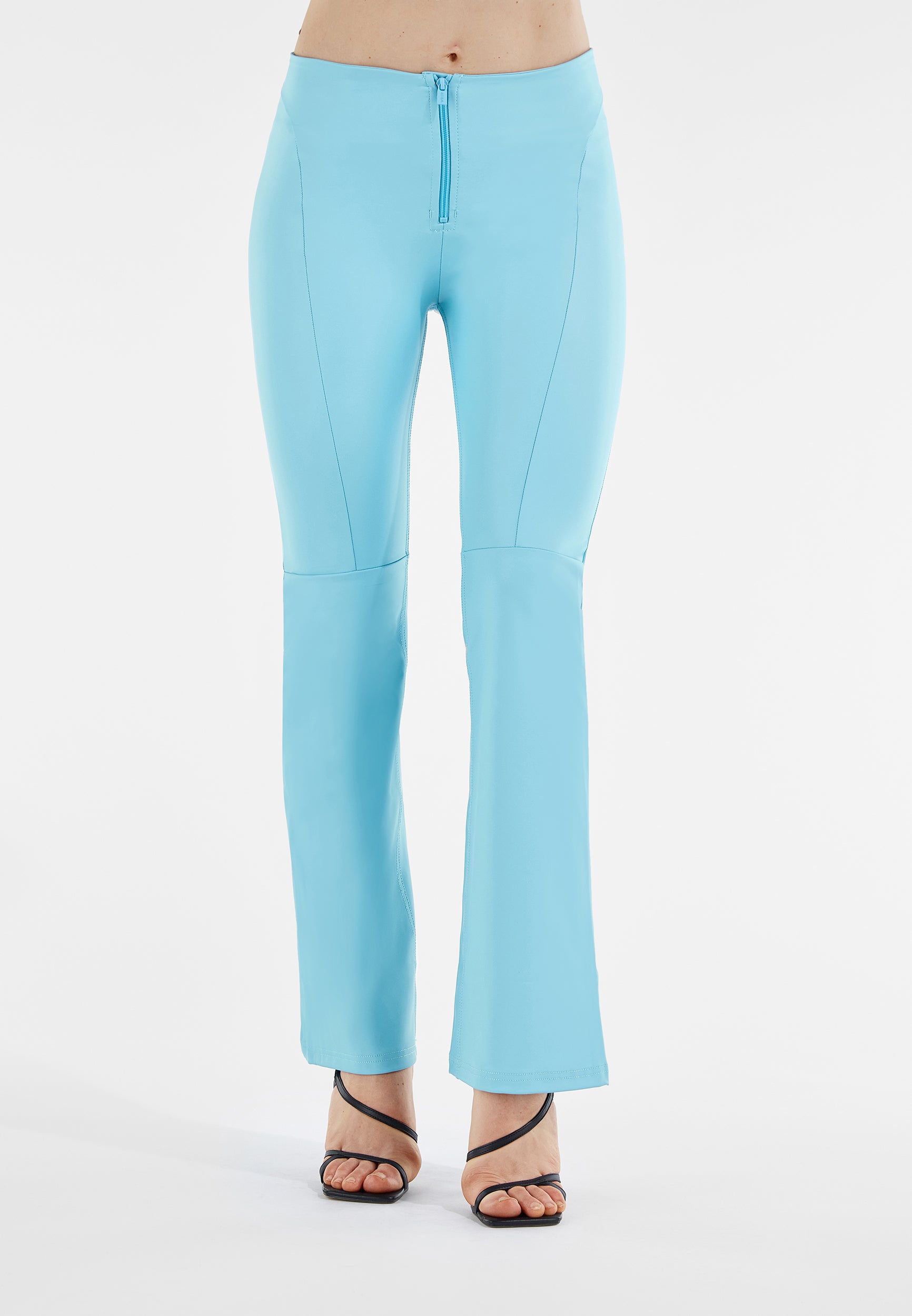 freddy-wr-up-similpelle-pantalon-push-up-taille-haute-galb-e-flare image 2