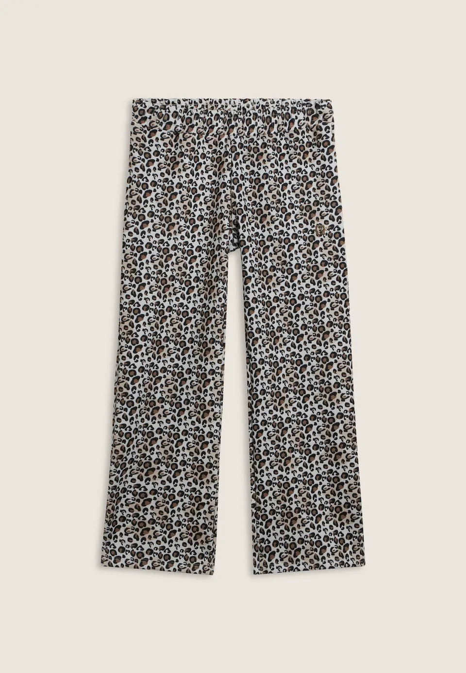 freddy-pantalon-fille-animalier-tissu-technique-jambe-droite image 1