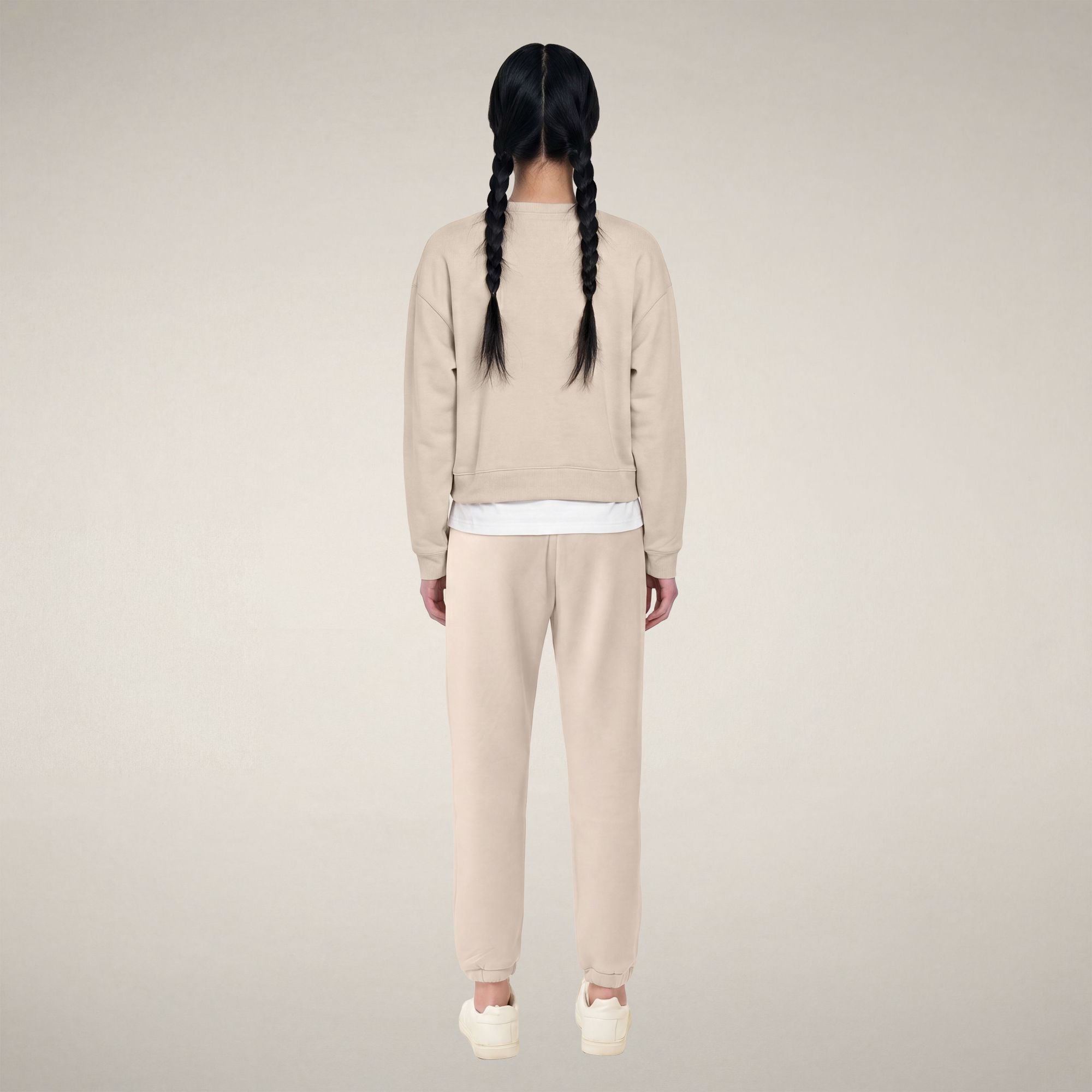 save-the-duck-hiroko-pantalon-femme-beige-rainy image 2
