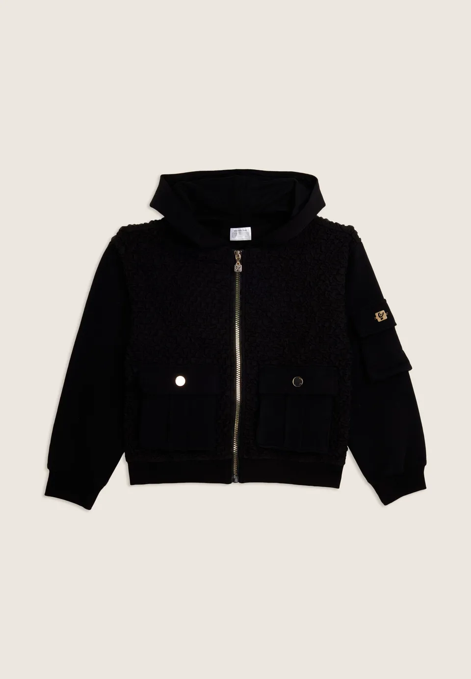 freddy-sweat-junior-teddy-zip-capuche-d-tails-dor-s image 1