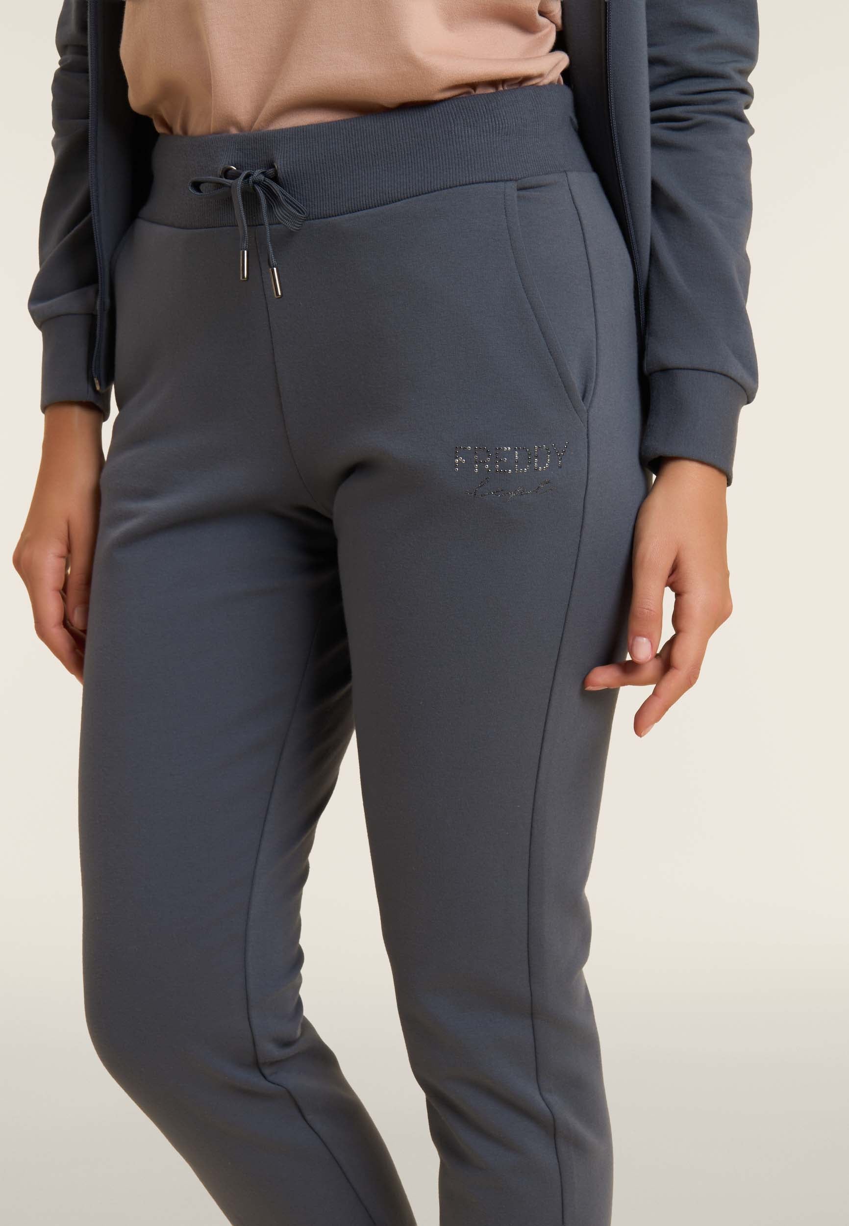 freddy-pantalon-regular-fit-jambe-droite-cordon image 2