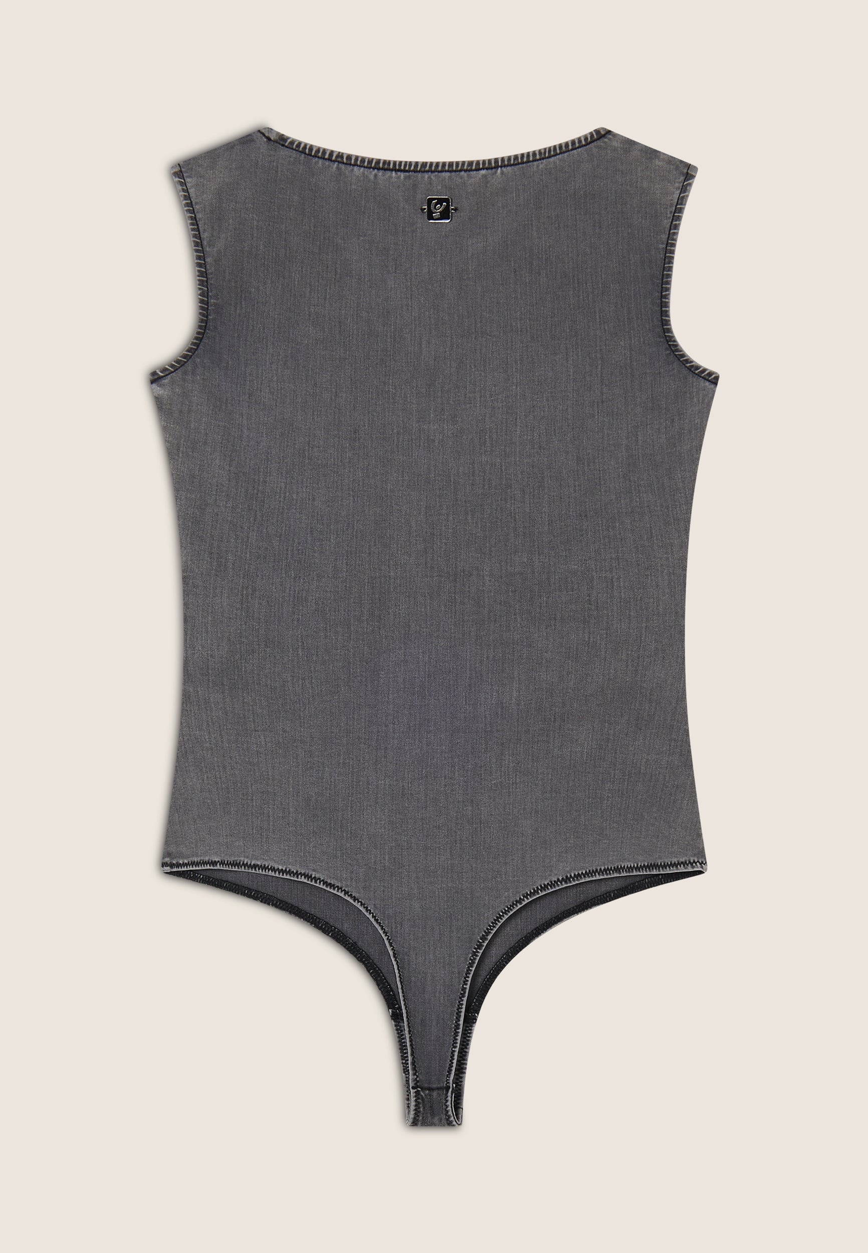 freddy-body-sans-manches-jersey-tencel-effet-denim image 7