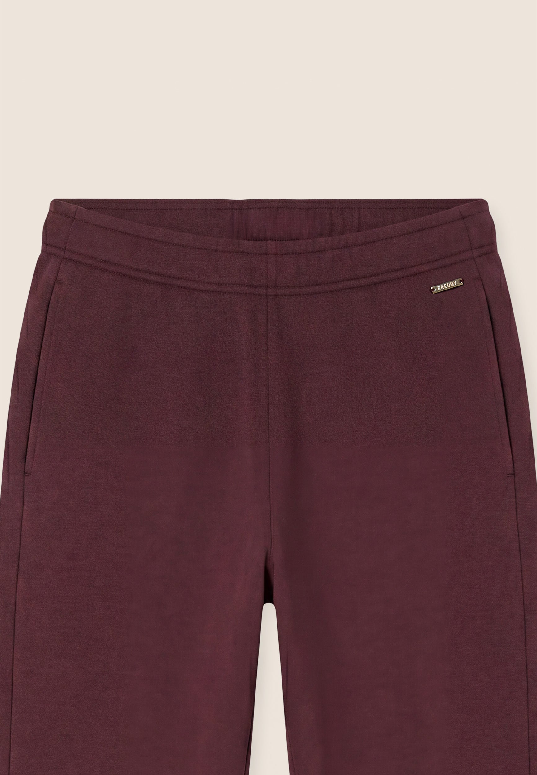 freddy-wr-up-pantalon-regular-carotte-en-molleton-modal-avec-plaquette-logo-dor- image 7