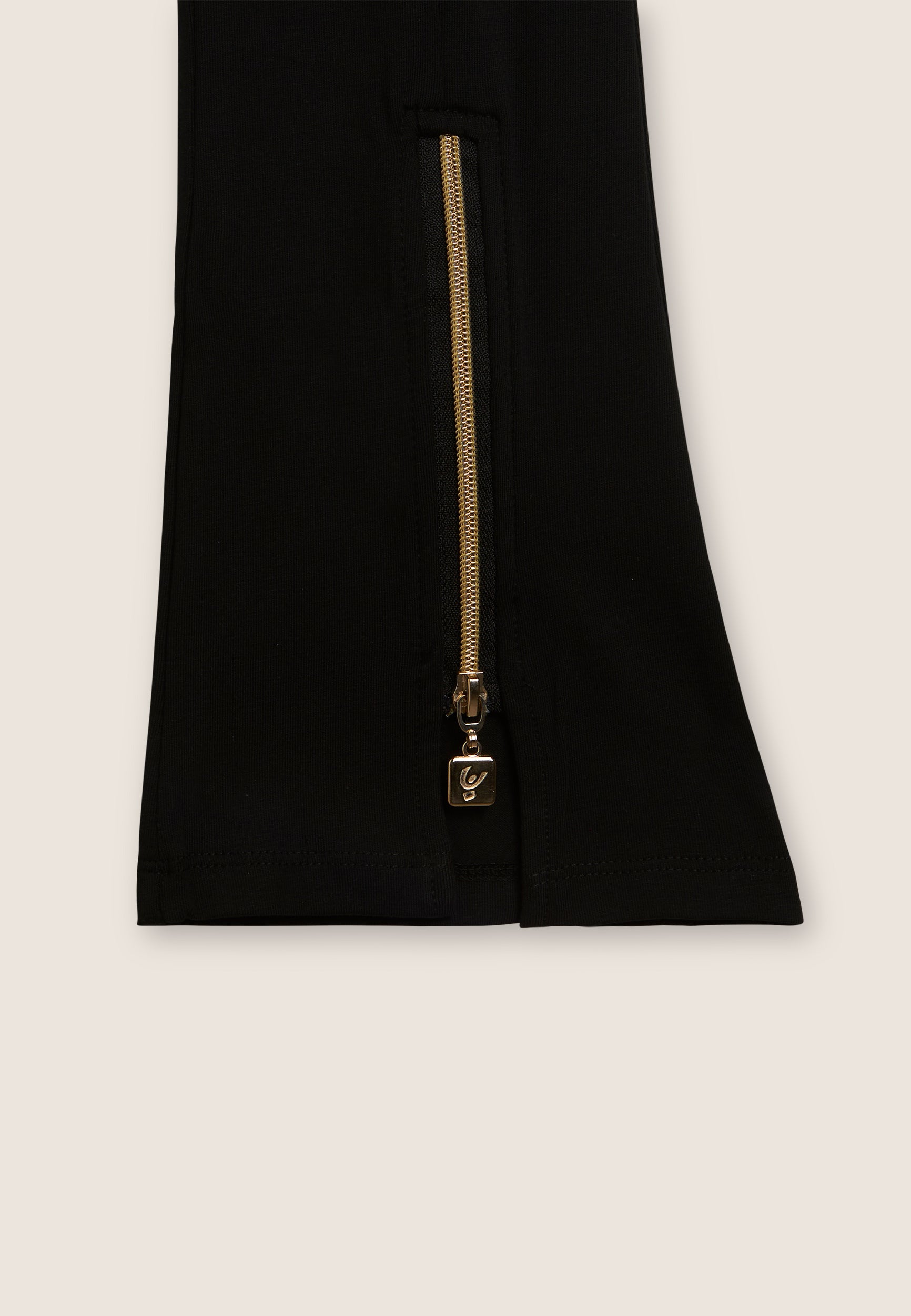 freddy-pantalon-flare-fille-zip-dor-fond-vas image 3