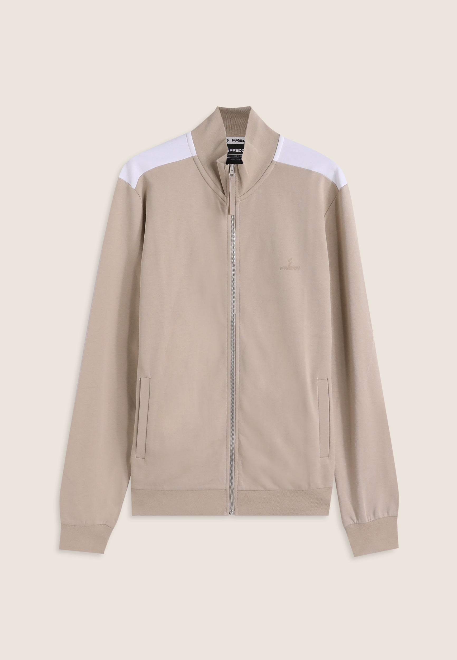 freddy-sweat-homme-col-montant-inserts-contrast-s image 1