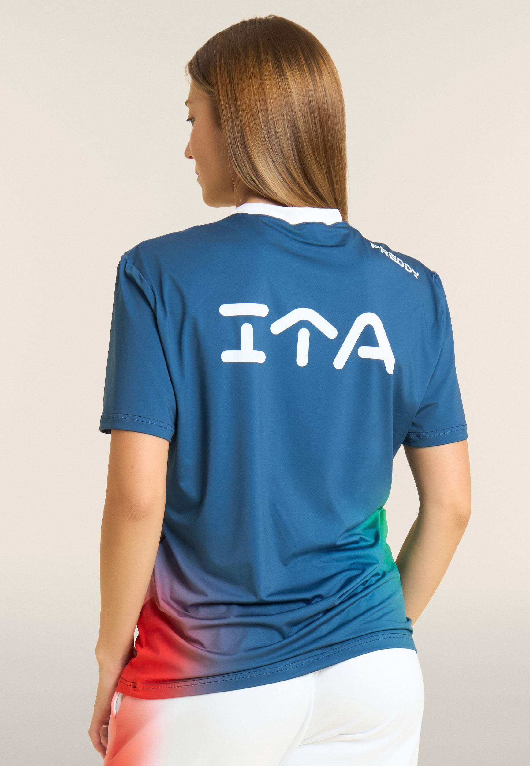 freddy-t-shirt-femme-beach-volley-italie-2025-26-anti-uv-50 image 3