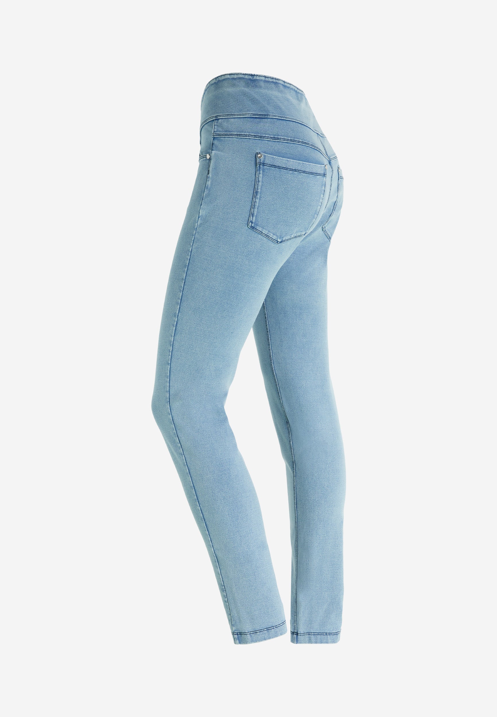 pantalon-freddy-n-o-w-skinny-taille-haute-jersey-denim image 7