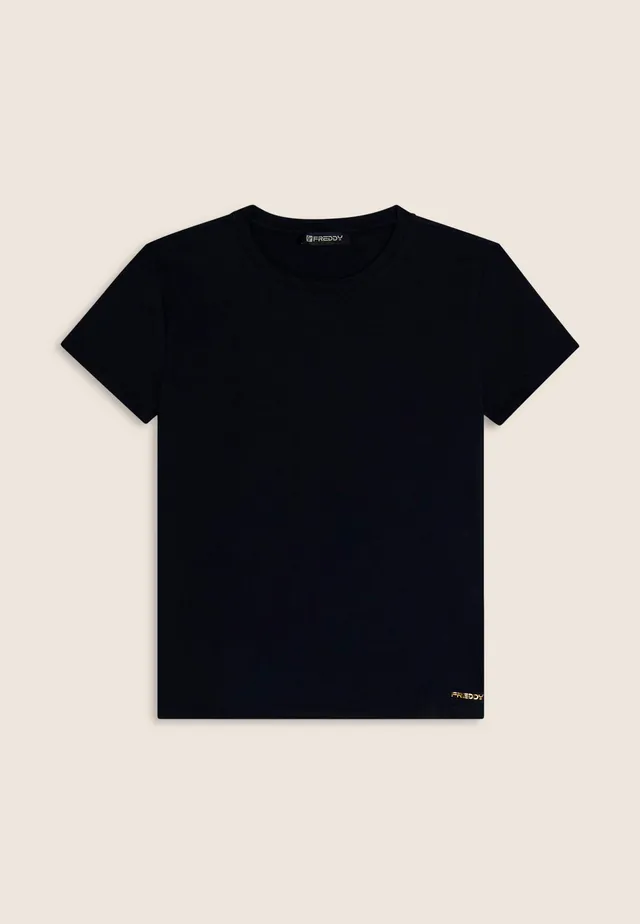freddy-t-shirt-femme-coton-stretch-manches-courtes image 1