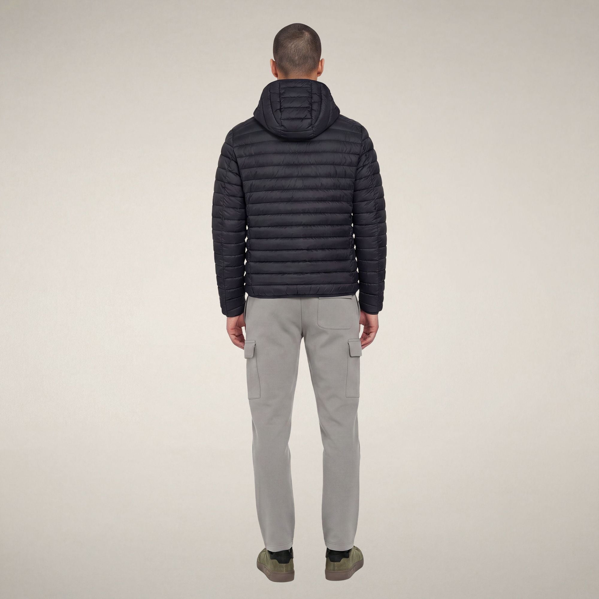 save-the-duck-donald-piumino-homme-gris-noir image 2