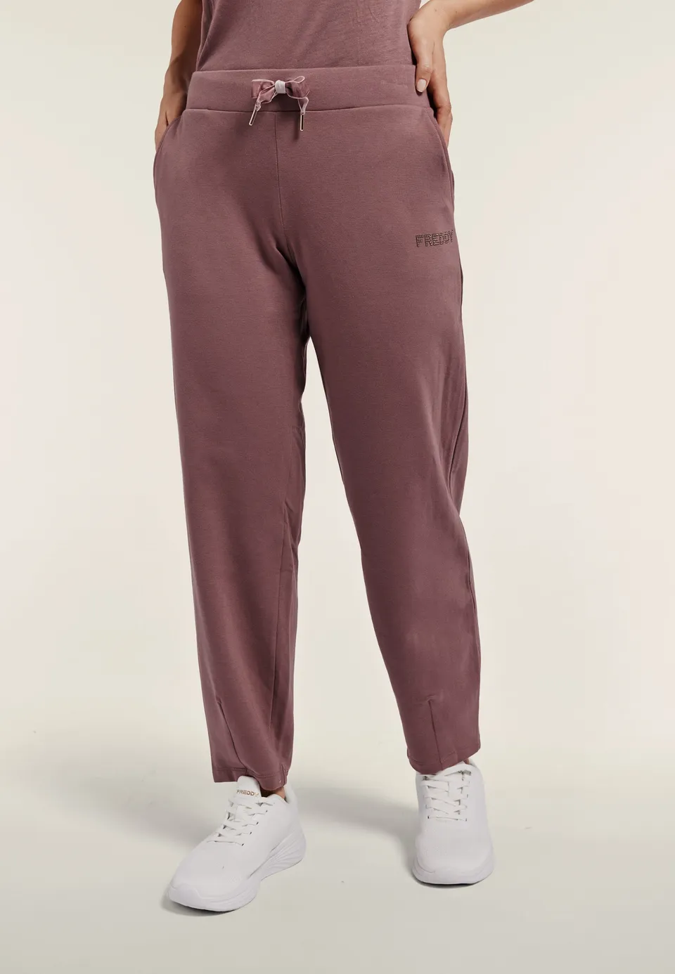 freddy-pantalon-sport-femme-comfort-carrot-fit-molleton image 1
