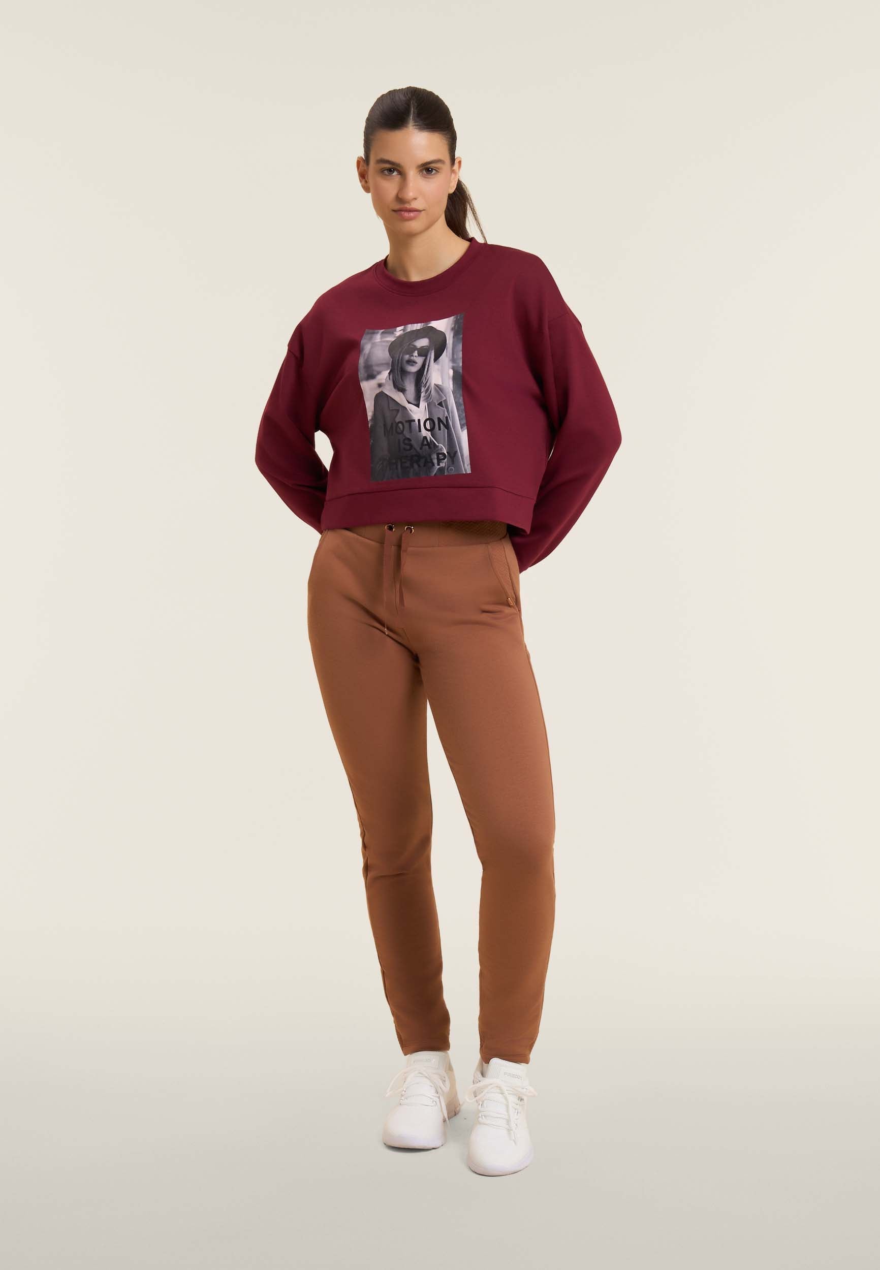 freddy-pantalon-regular-femme-modal-doux-micro-tresses image 2