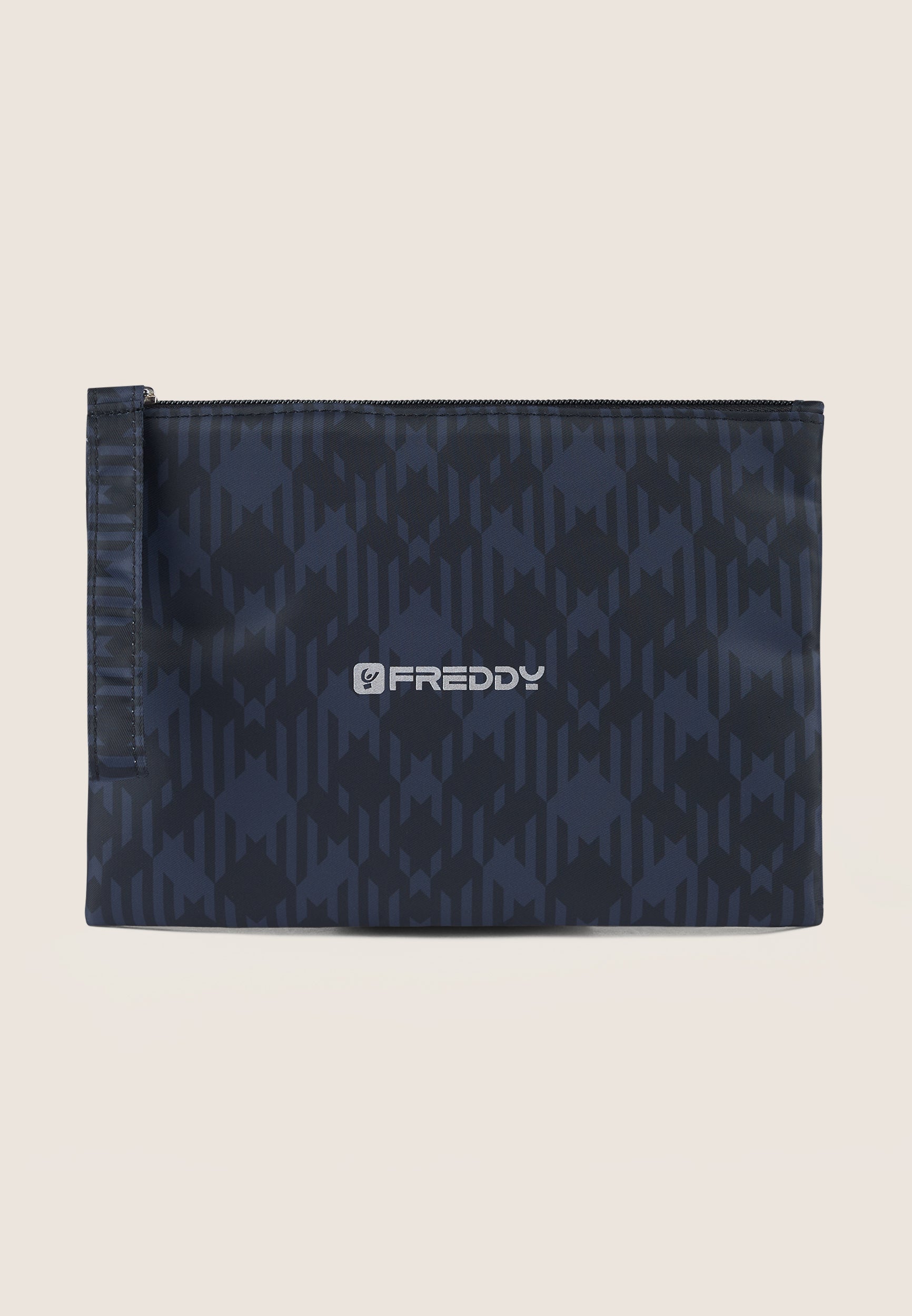 freddy-pochette-tartan-polyester-zip-logo-sport image 2