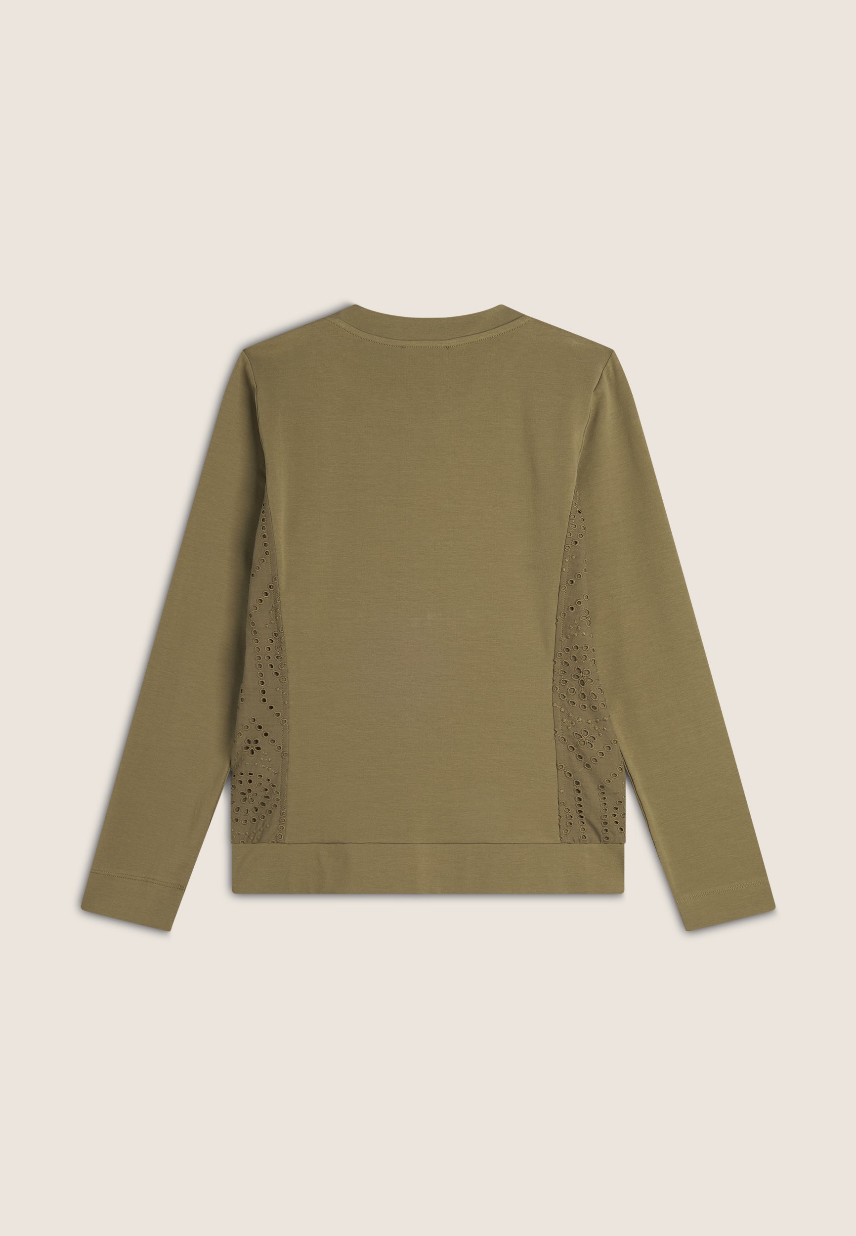 freddy-felpa-sweat-femme-zip-broderie-sangallo-regular-fit image 6