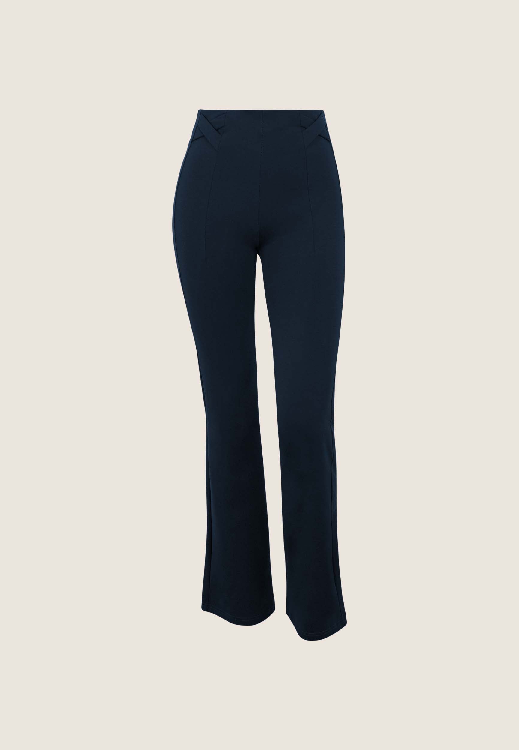 freddy-n-o-w-pantalon-flare-taille-haute-bandes-crois-es image 7
