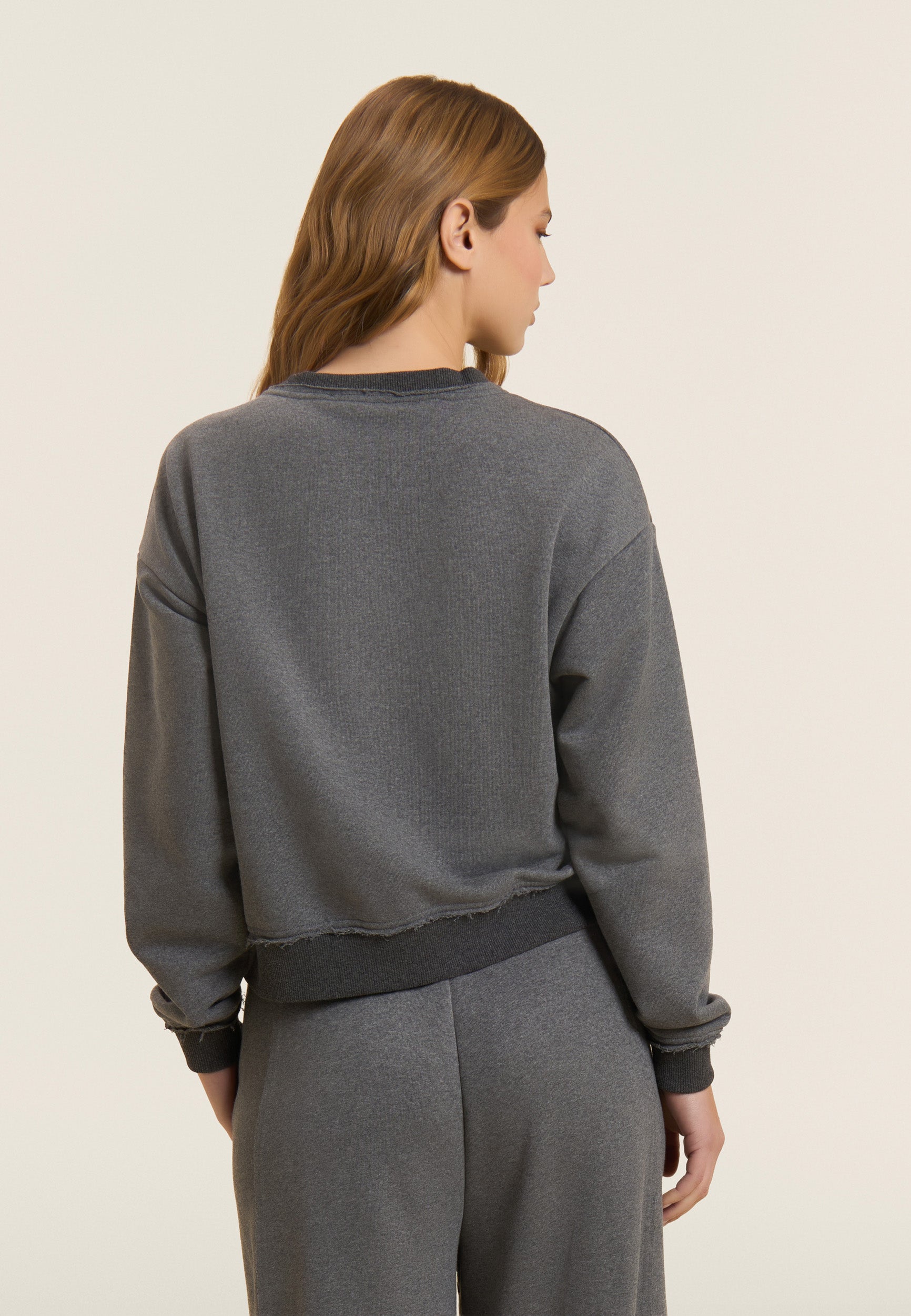 freddy-x-elite-sweat-cropped-femme-m-lange-col-rond-coton image 3