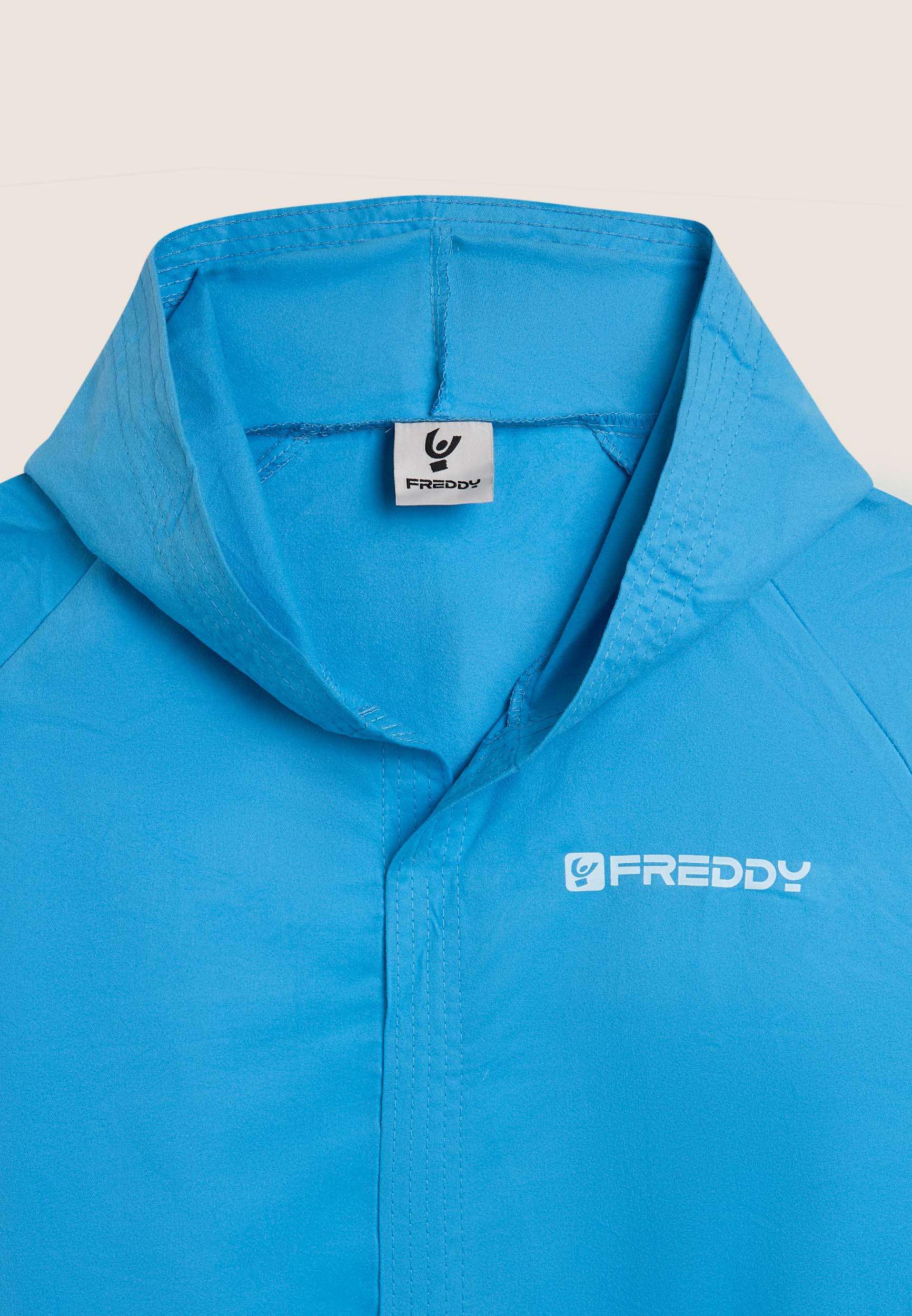 freddy-peignoir-unisexe-microfibre-bleu-royal image 3