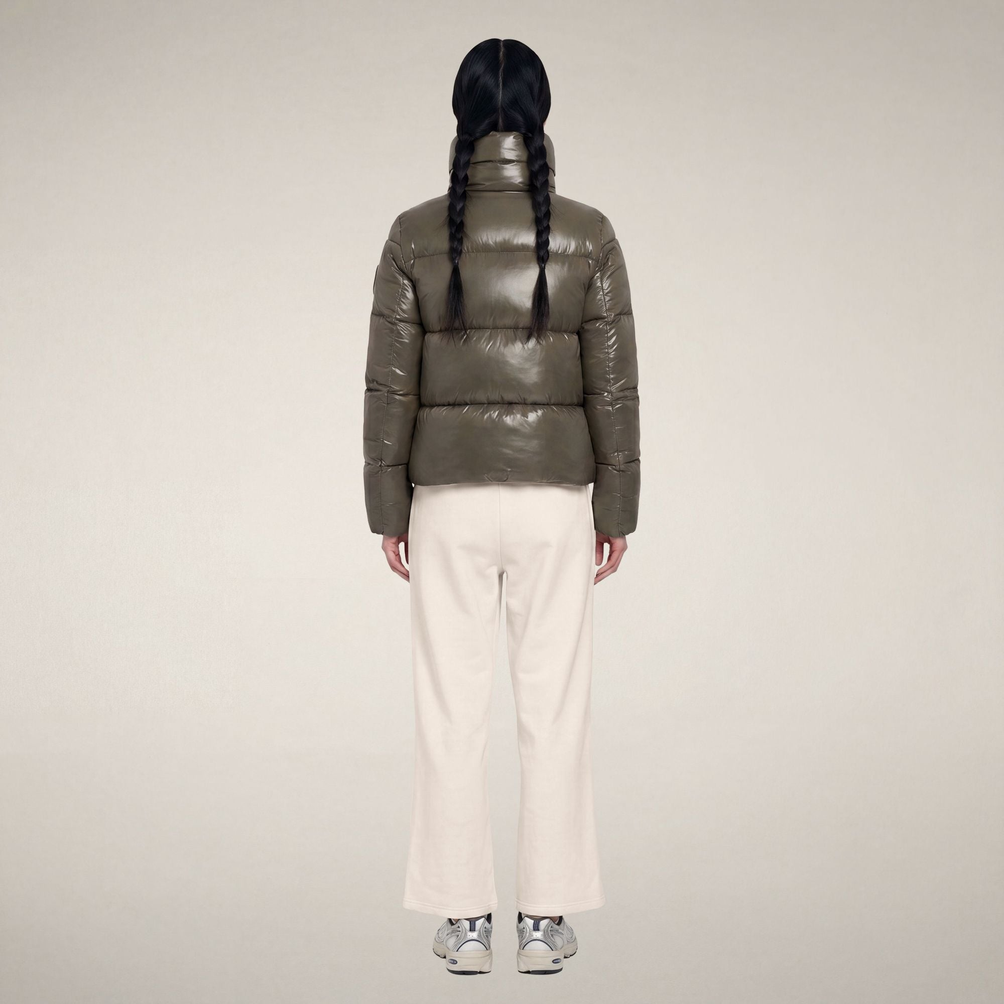 save-the-duck-isla-piumino-femme-gris-gunmetal image 2