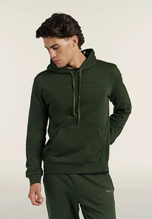 freddy-sport-club-felpa-uomo-con-cappuccio-in-cotone image 1