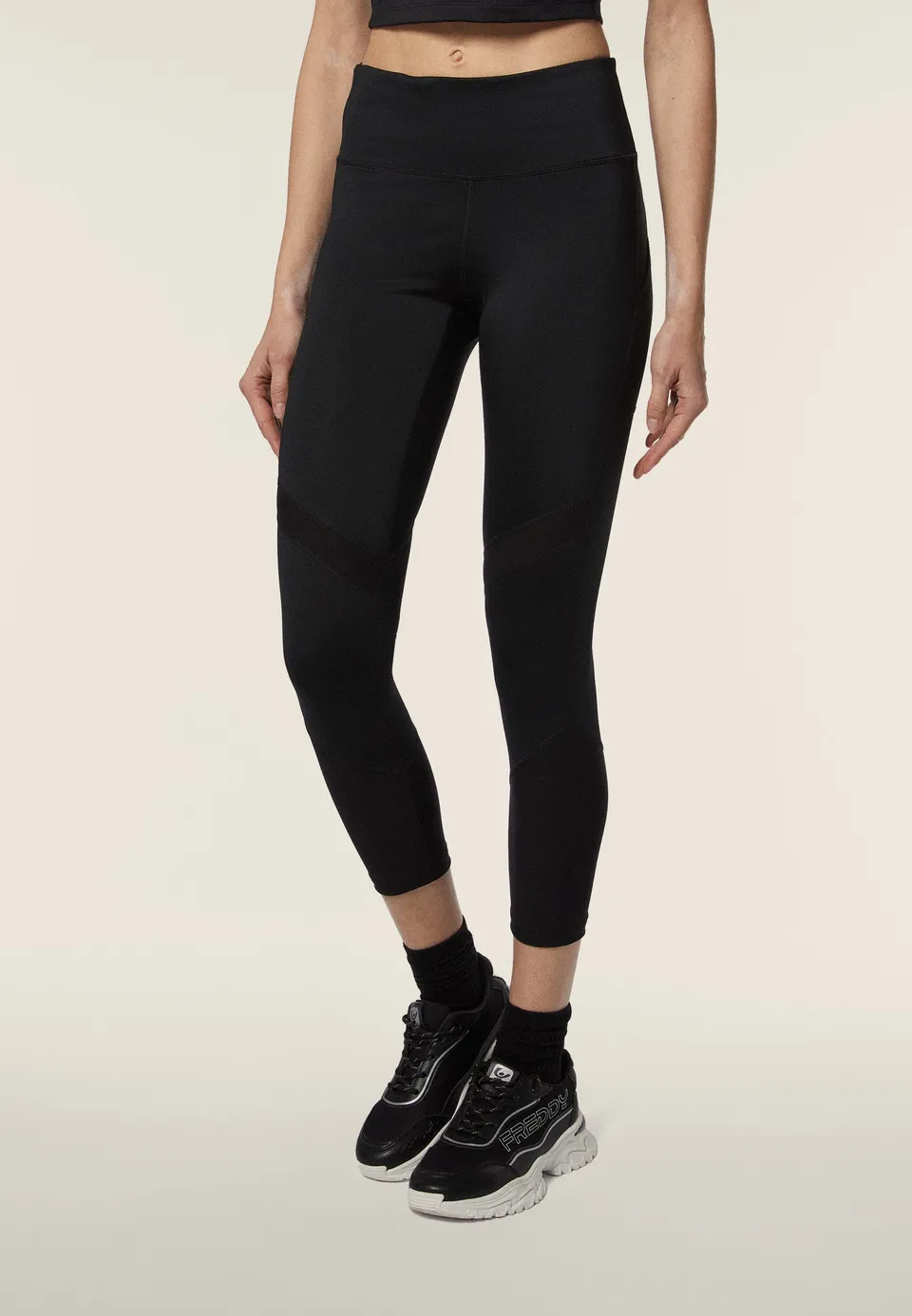 freddy-leggings-superfit-7-8-recycl-inserts-mesh-noir image 1