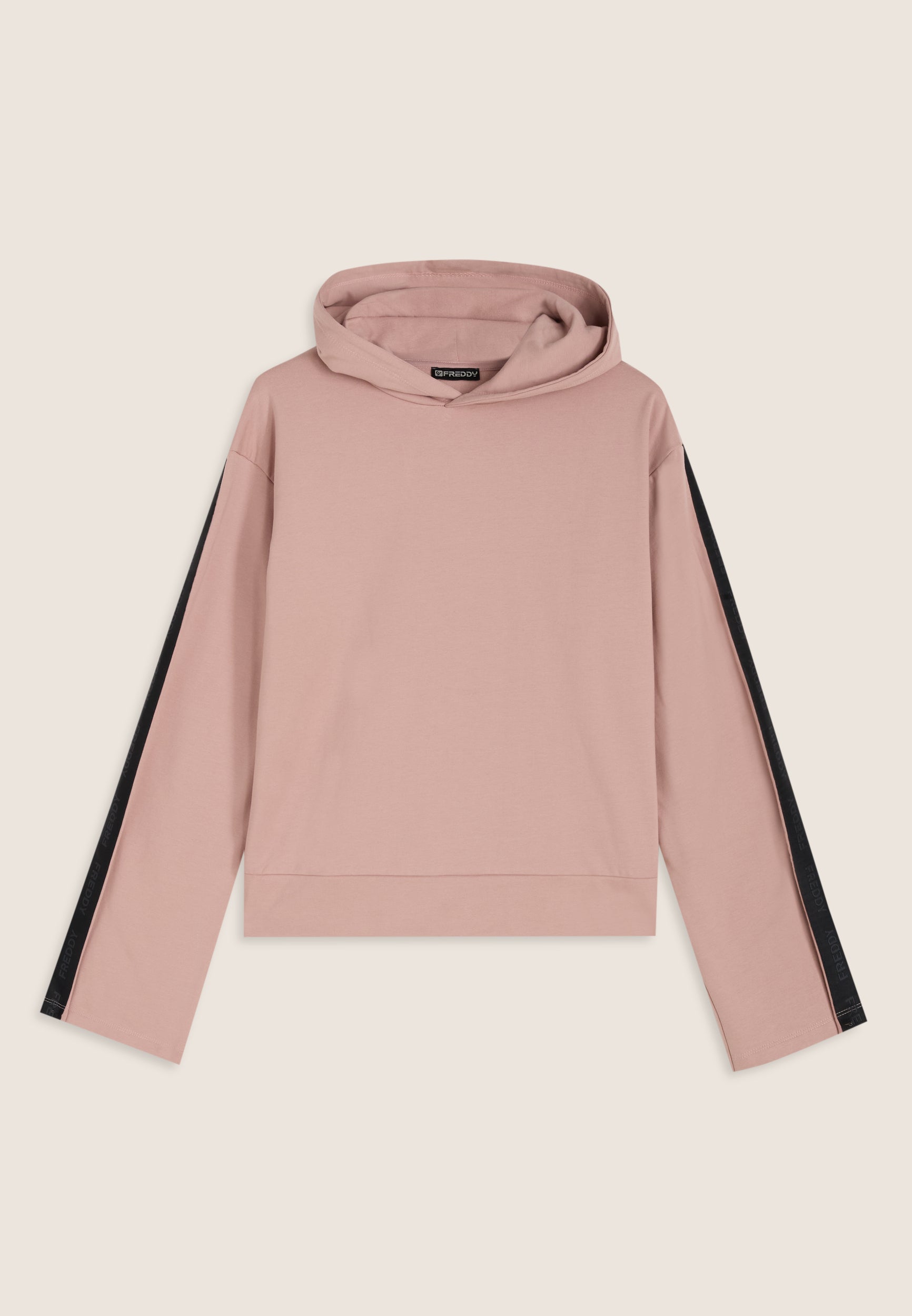 freddy-sweat-femme-capuche-bande-logot-e-manches image 7