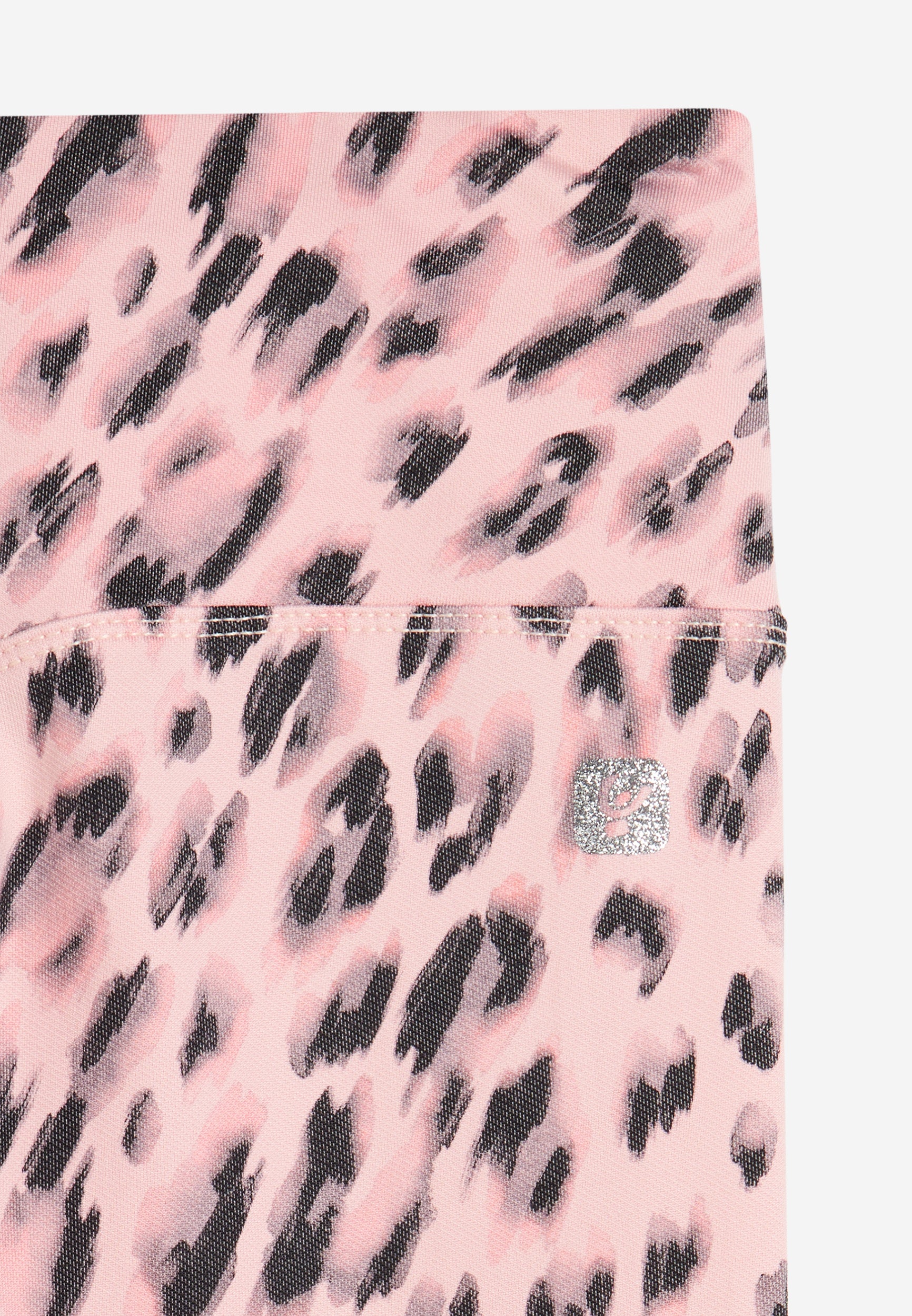 freddy-superfit-legging-7-8-femme-taille-haute-rose-animalier image 3