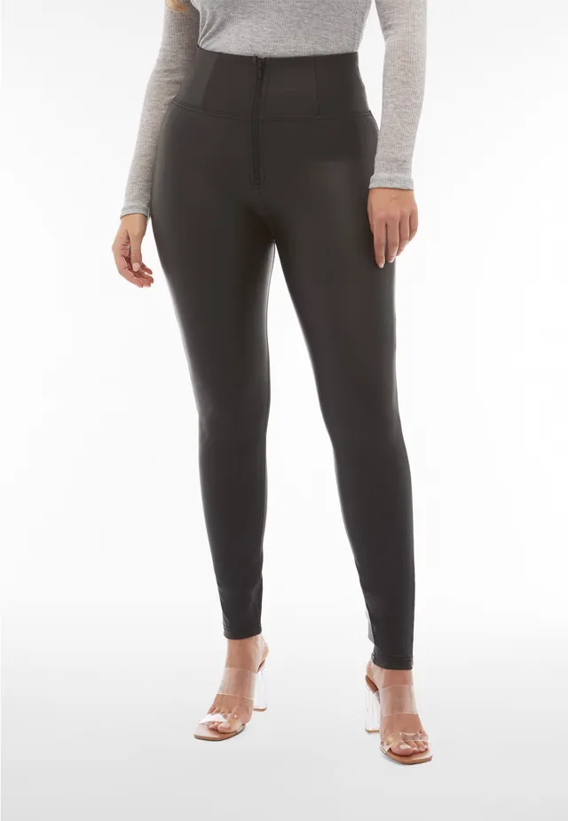 freddy-pantalon-wr-up-similicuir-taille-super-haute-superskinny image 1