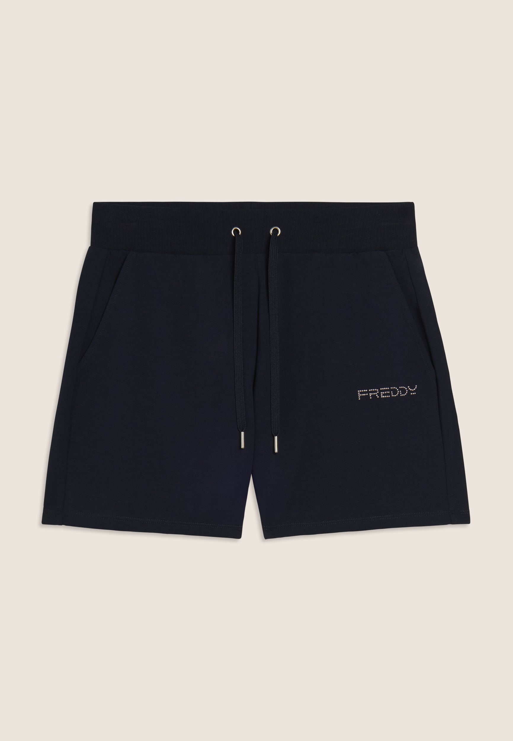 freddy-short-sport-femme-jersey-coton-coulisse-logo image 2
