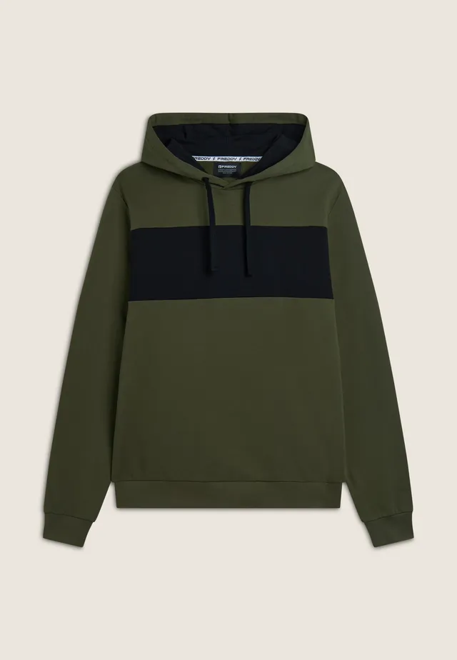 freddy-sweat-homme-regular-fit-capuche-color-block-zip image 1