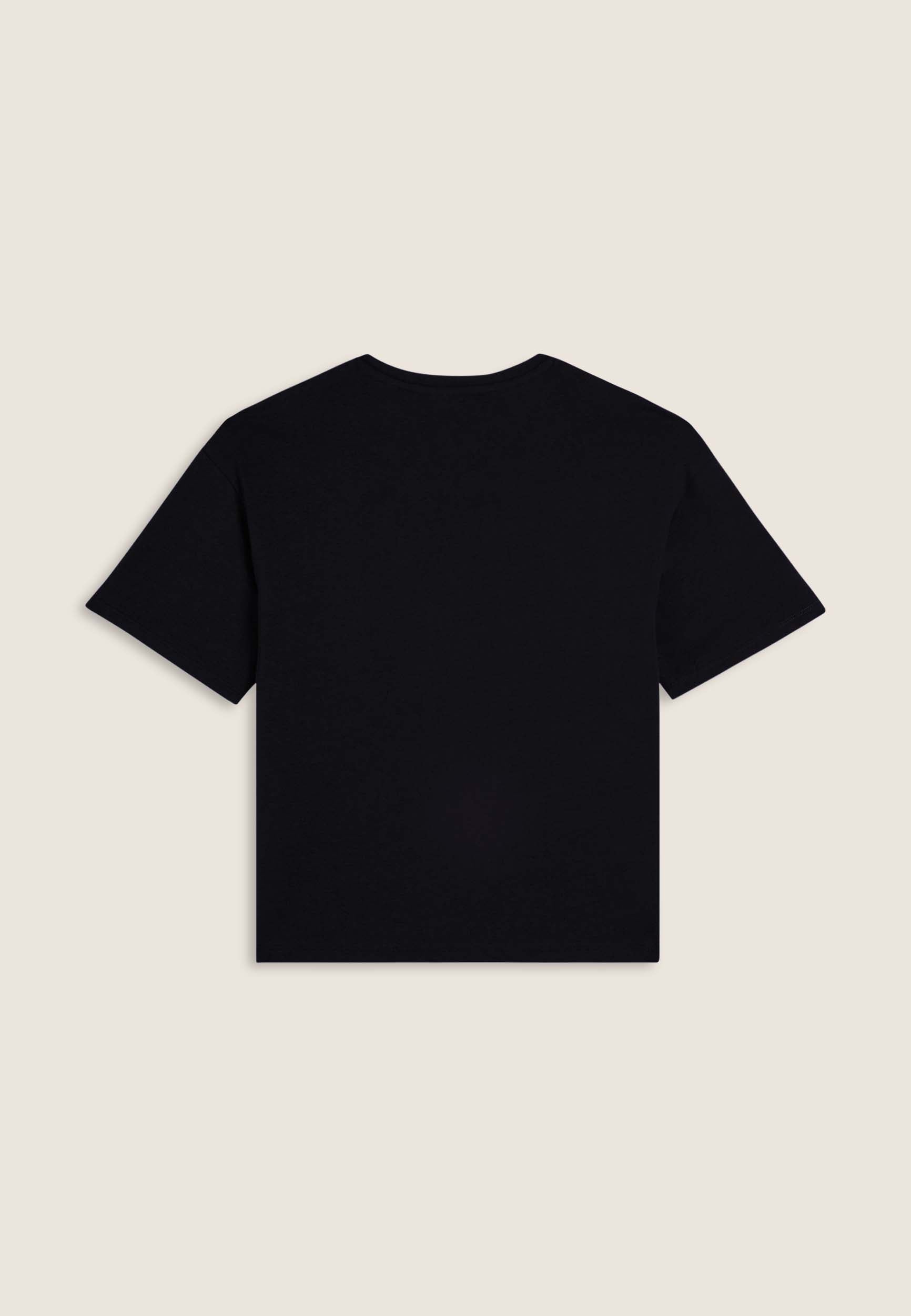 freddy-t-shirt-cropped-fentes-lat-rales-imprim-mov image 2