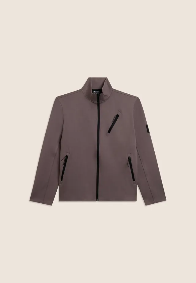 freddy-sweat-full-zip-homme-col-haut-coton-stretch image 1
