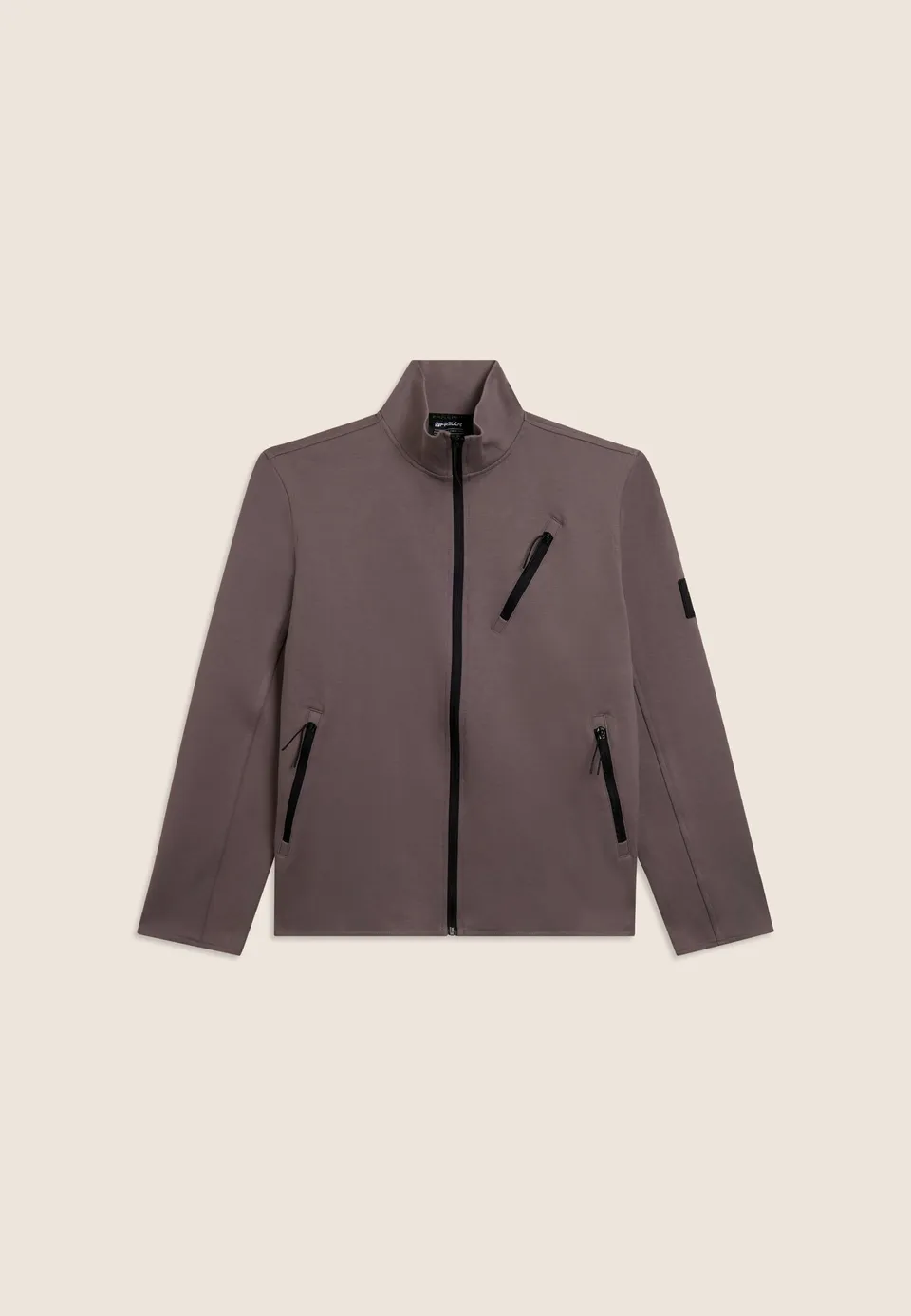 freddy-sweat-full-zip-homme-col-haut-coton-stretch image 1