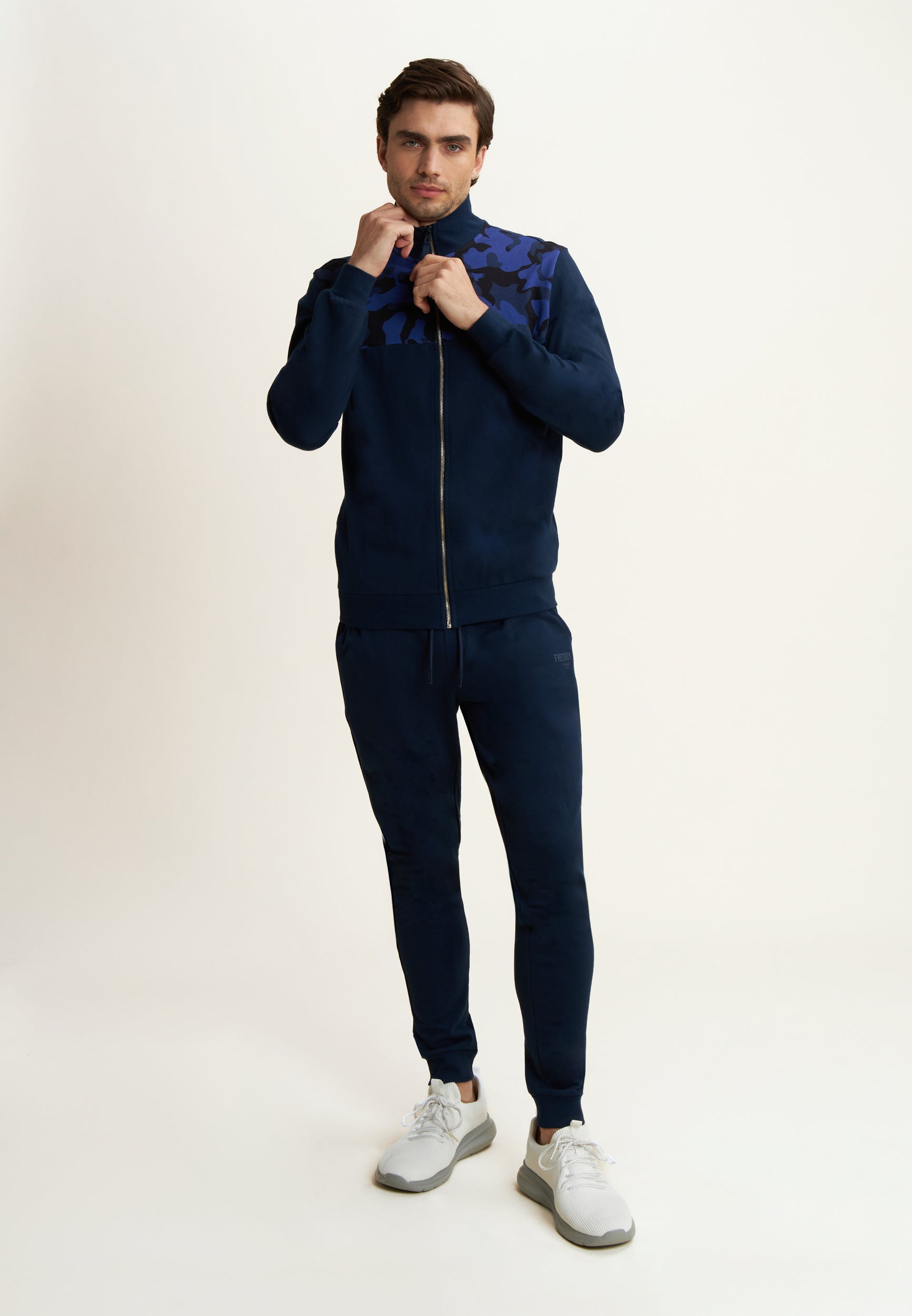 freddy-sweat-col-montant-zipp-camouflage image 2