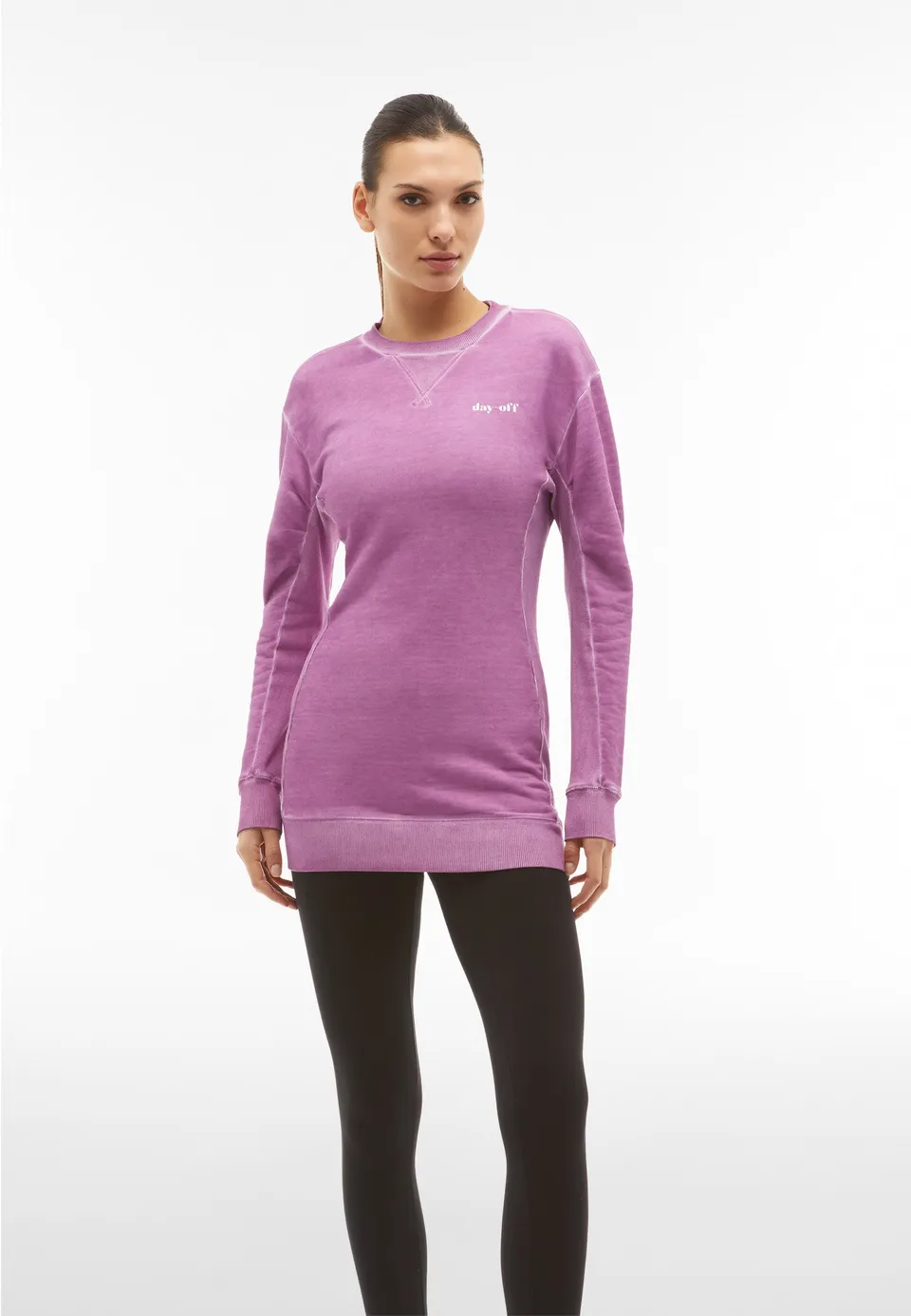 freddy-sweat-oversize-femme-teint-froid-effet-d-lav image 1