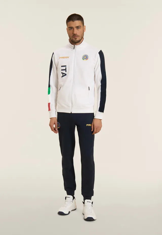 freddy-surv-tement-homme-italia-fgi-full-zip-col-haut image 1
