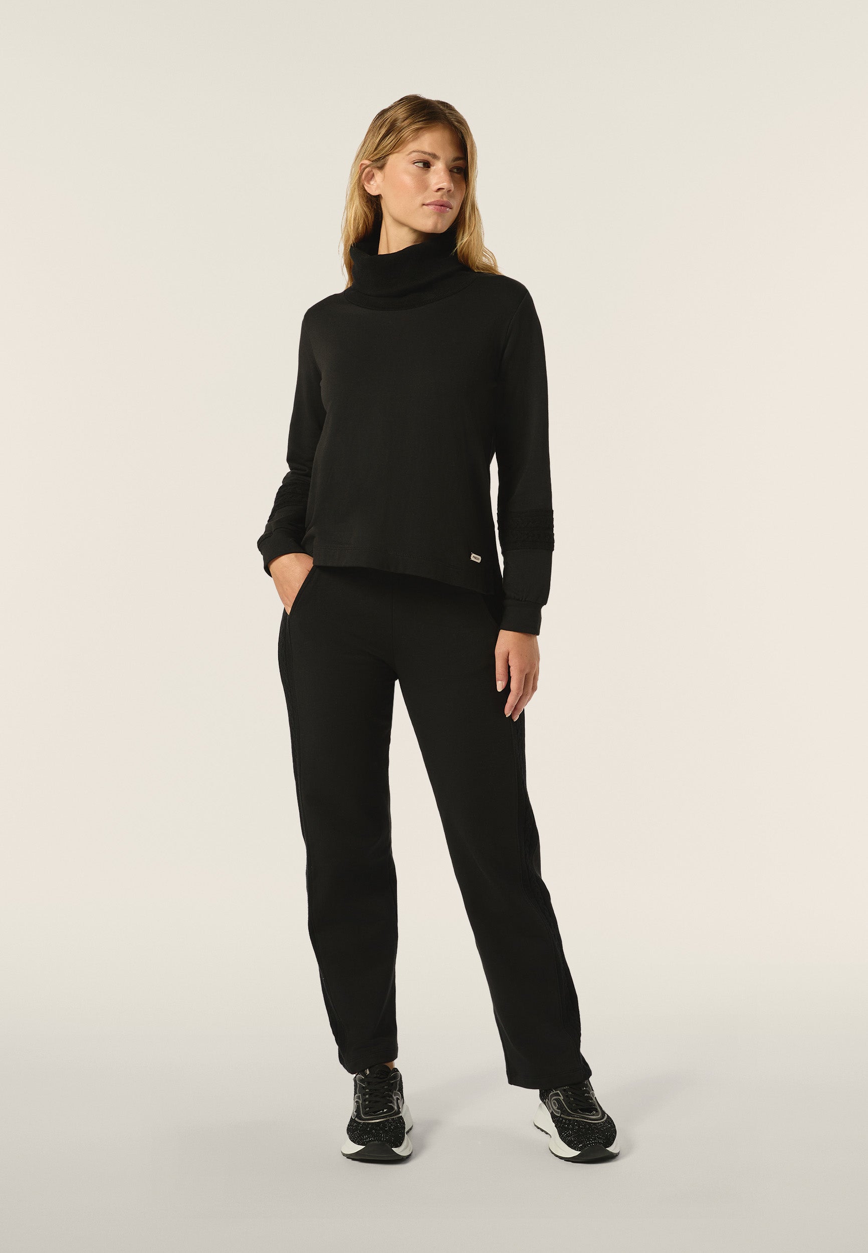 freddy-felpa-femme-capuche-poche-kangourou-tricot-tress image 2