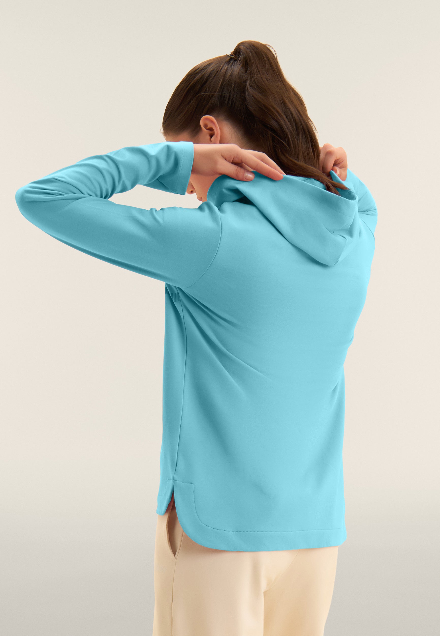 freddy-felpa-cappuccio-in-french-terry-con-zip-e-motivo-grafico-sweat image 3
