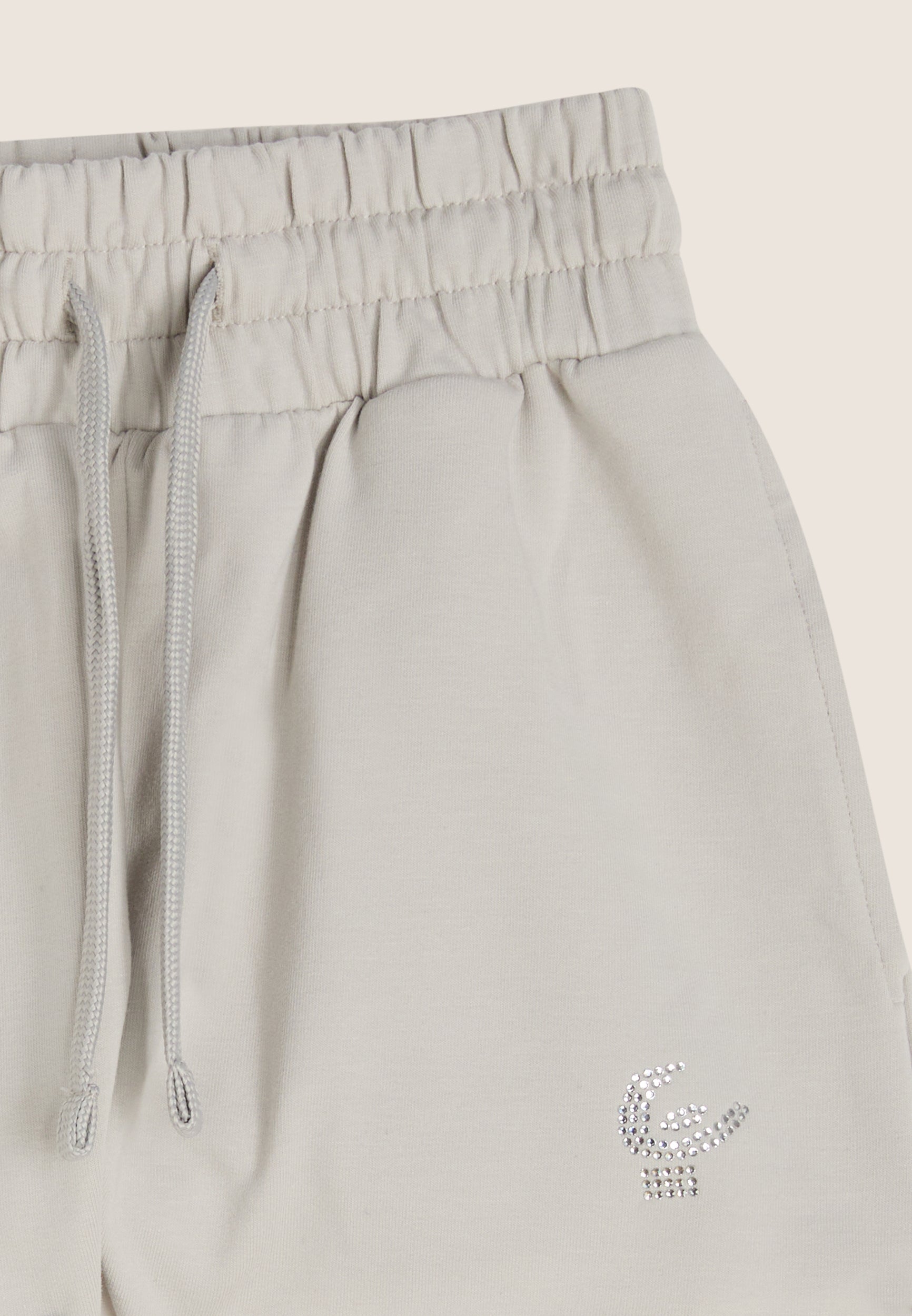 freddy-short-fille-coton-stretch-logo-strass image 3