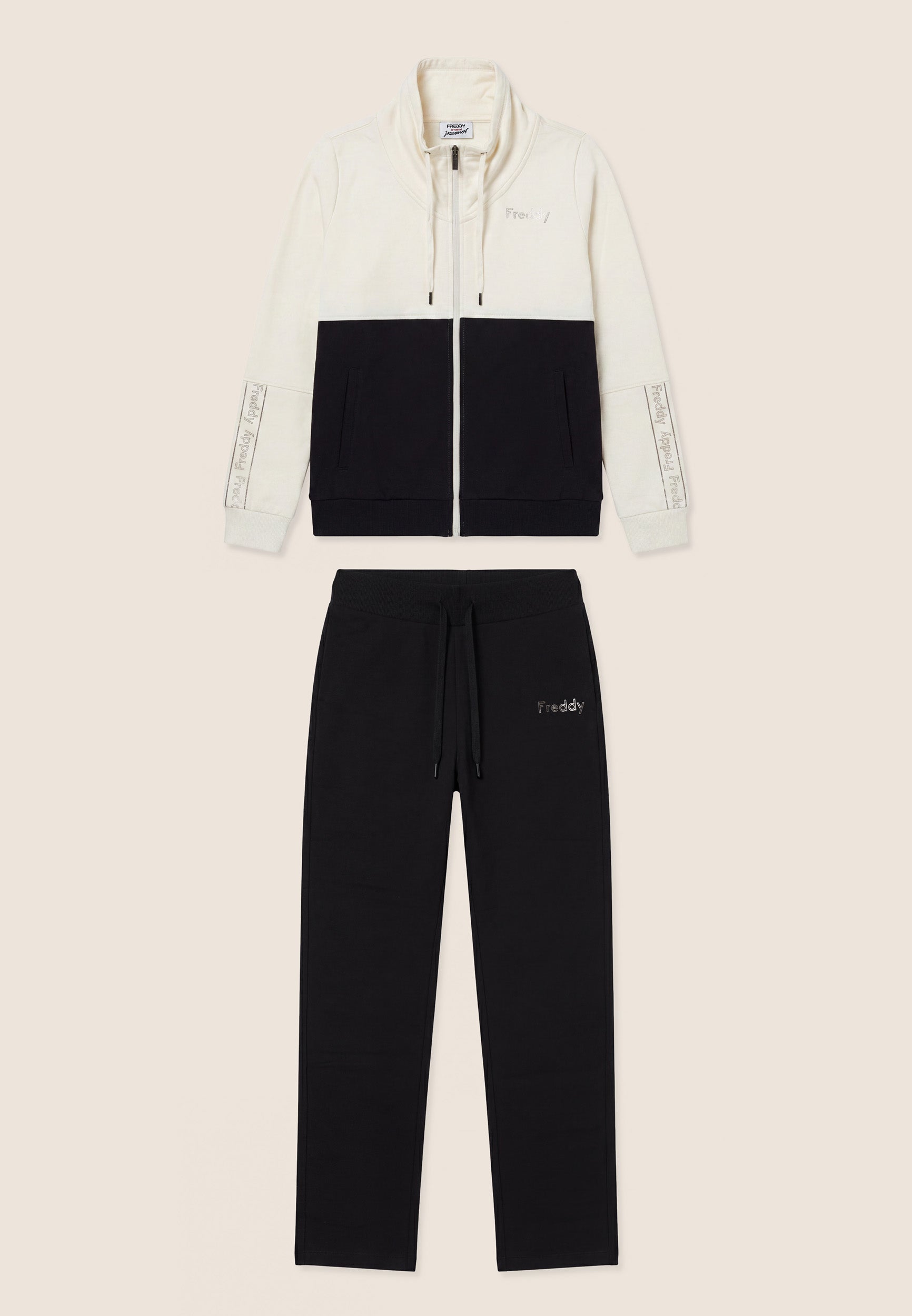 freddy-surv-tement-femme-colour-block-zip-col-haut image 4
