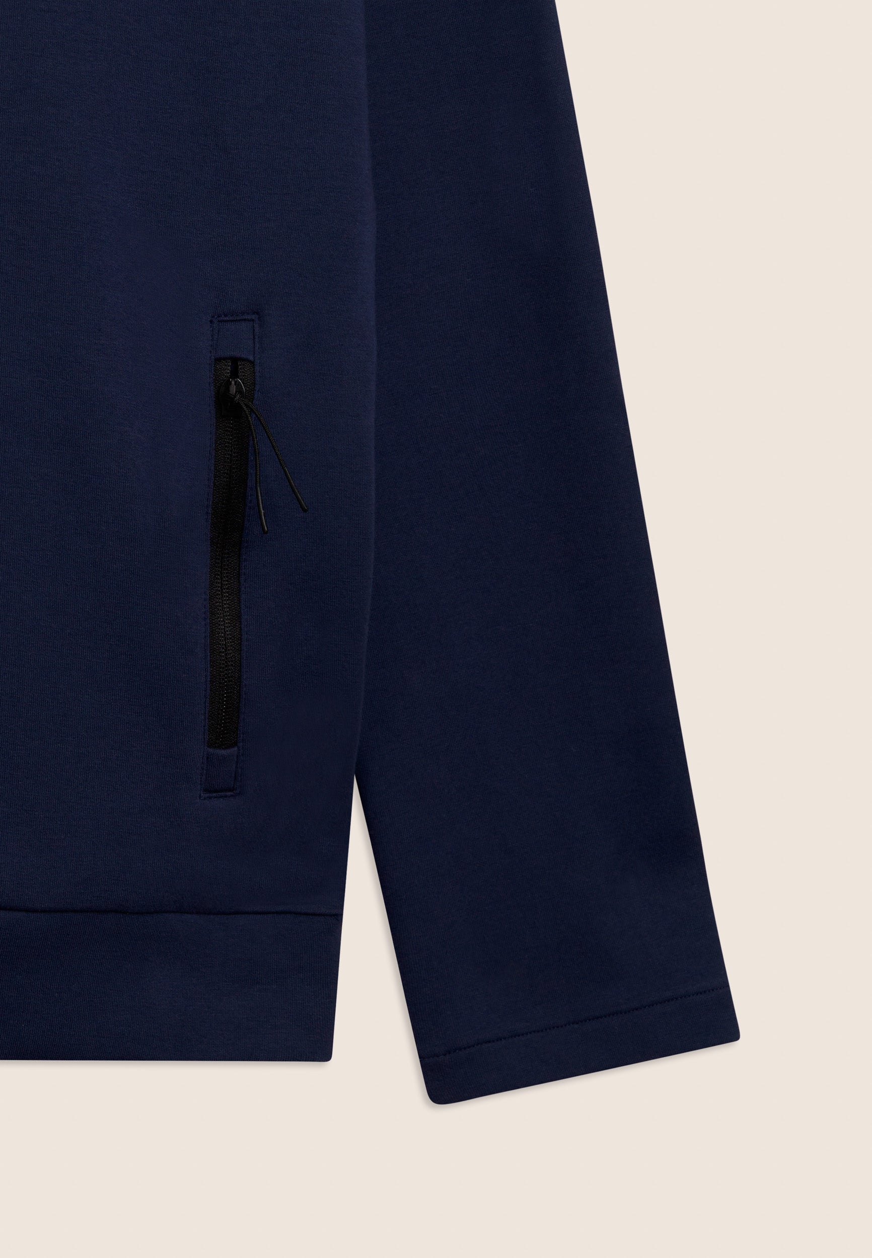 freddy-sweat-homme-demi-zip-capuche-regular-coton-stretch image 6