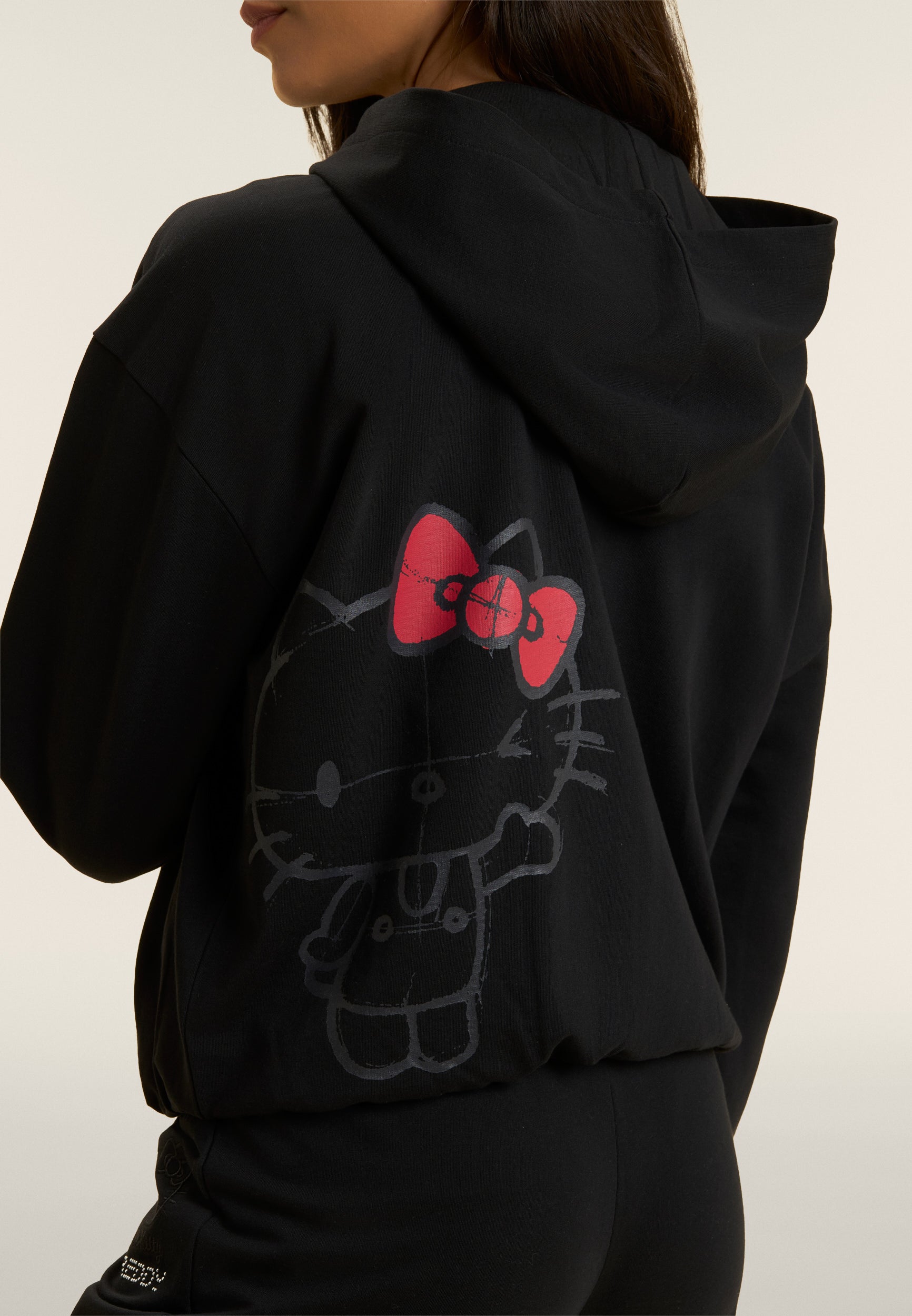 freddy-sweat-hello-kitty-capuche-zip-french-terry-femme image 5