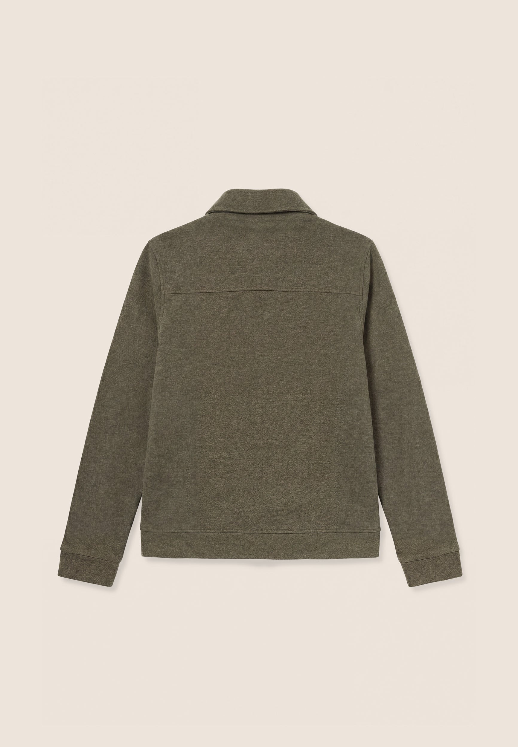 freddy-sweat-femme-full-zip-col-chemise-effet-tricot-m-lange image 6
