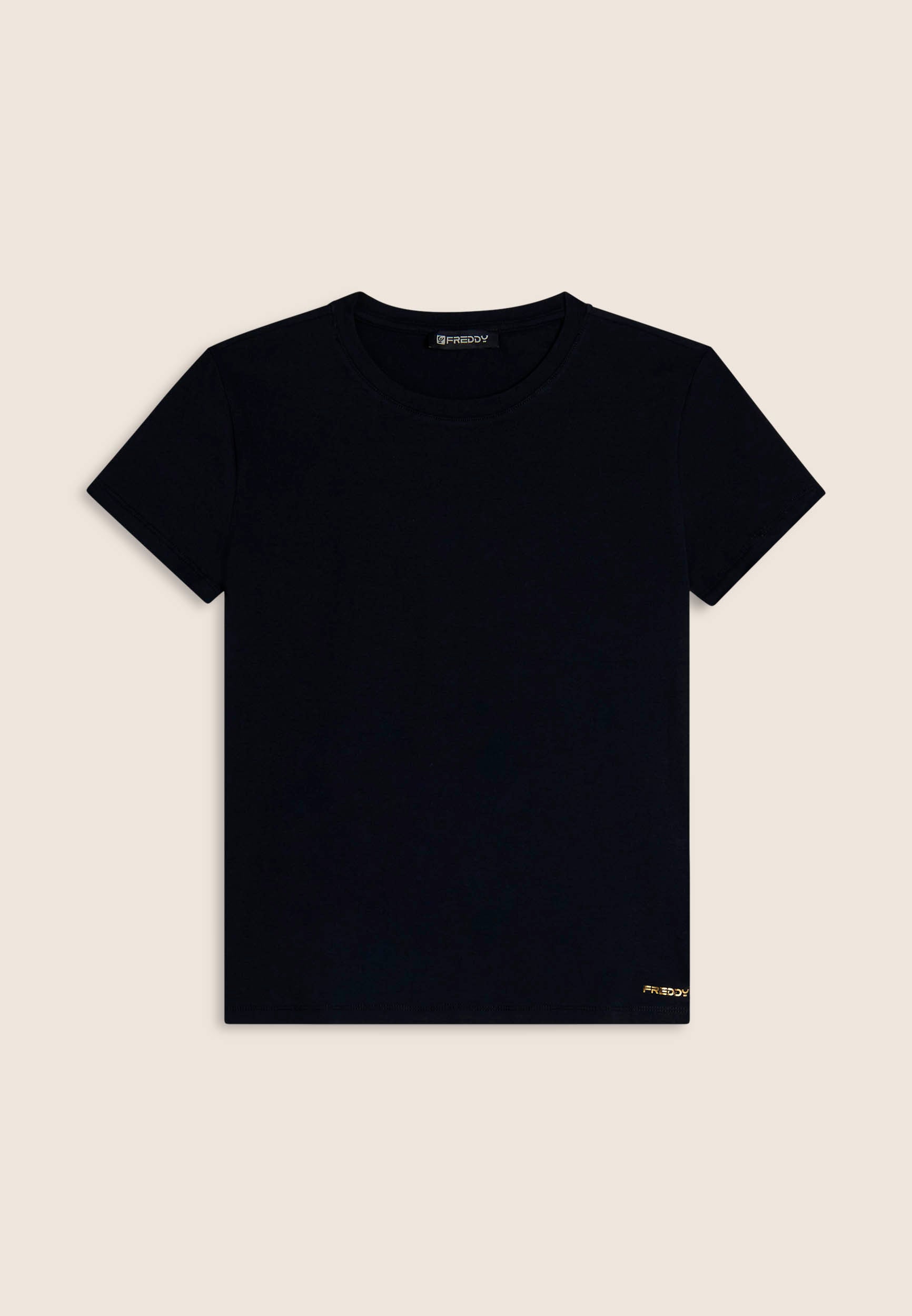 freddy-t-shirt-femme-coton-stretch-manches-courtes image 1