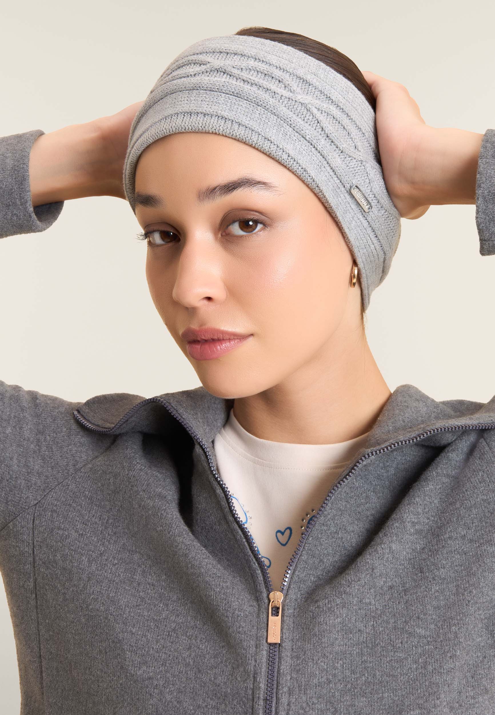 freddy-fascia-per-capelli-invernale-a-treccia-fascia-sportiva image 3