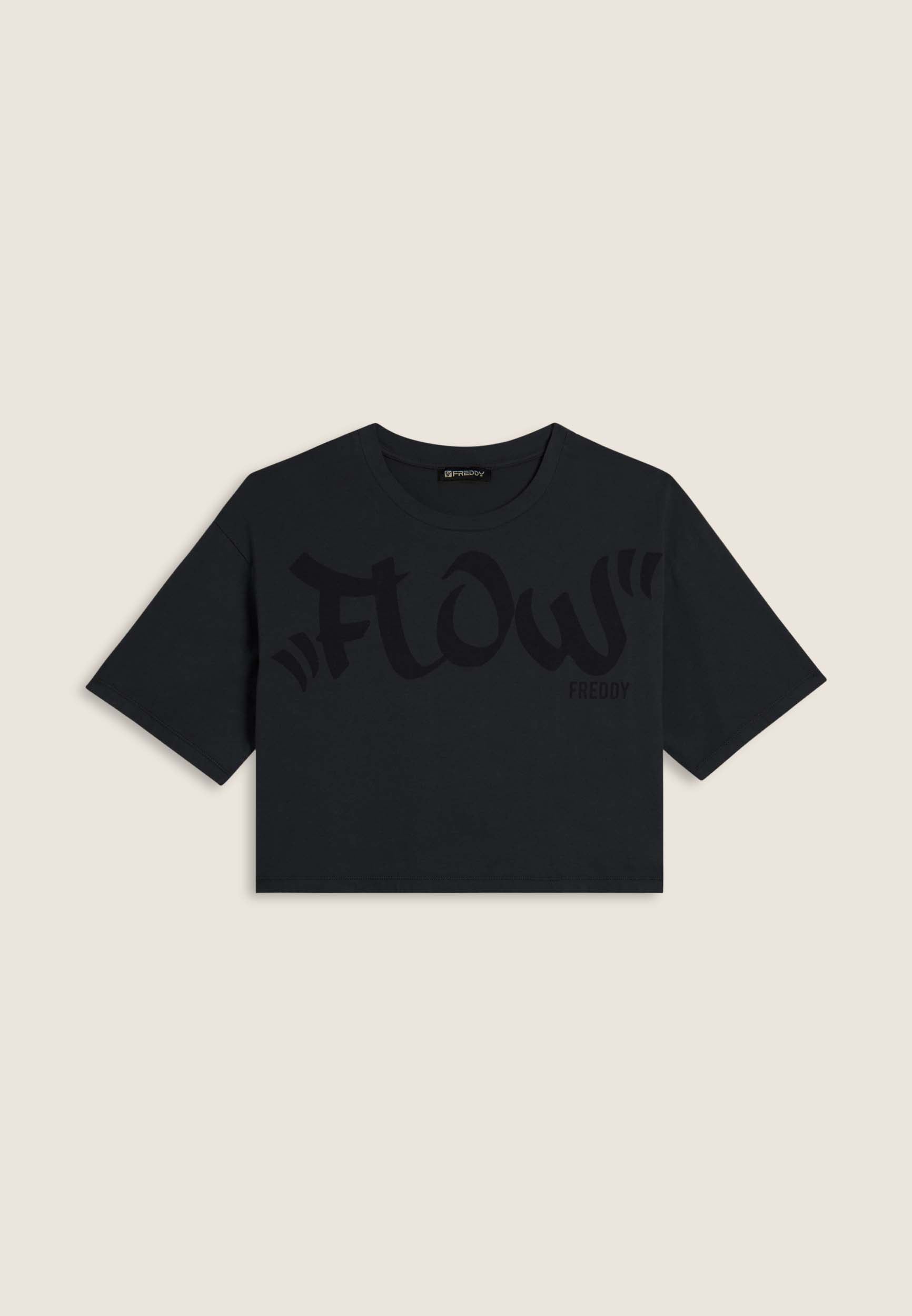 freddy-t-shirt-cropped-femme-flow-street-jersey-doux image 8