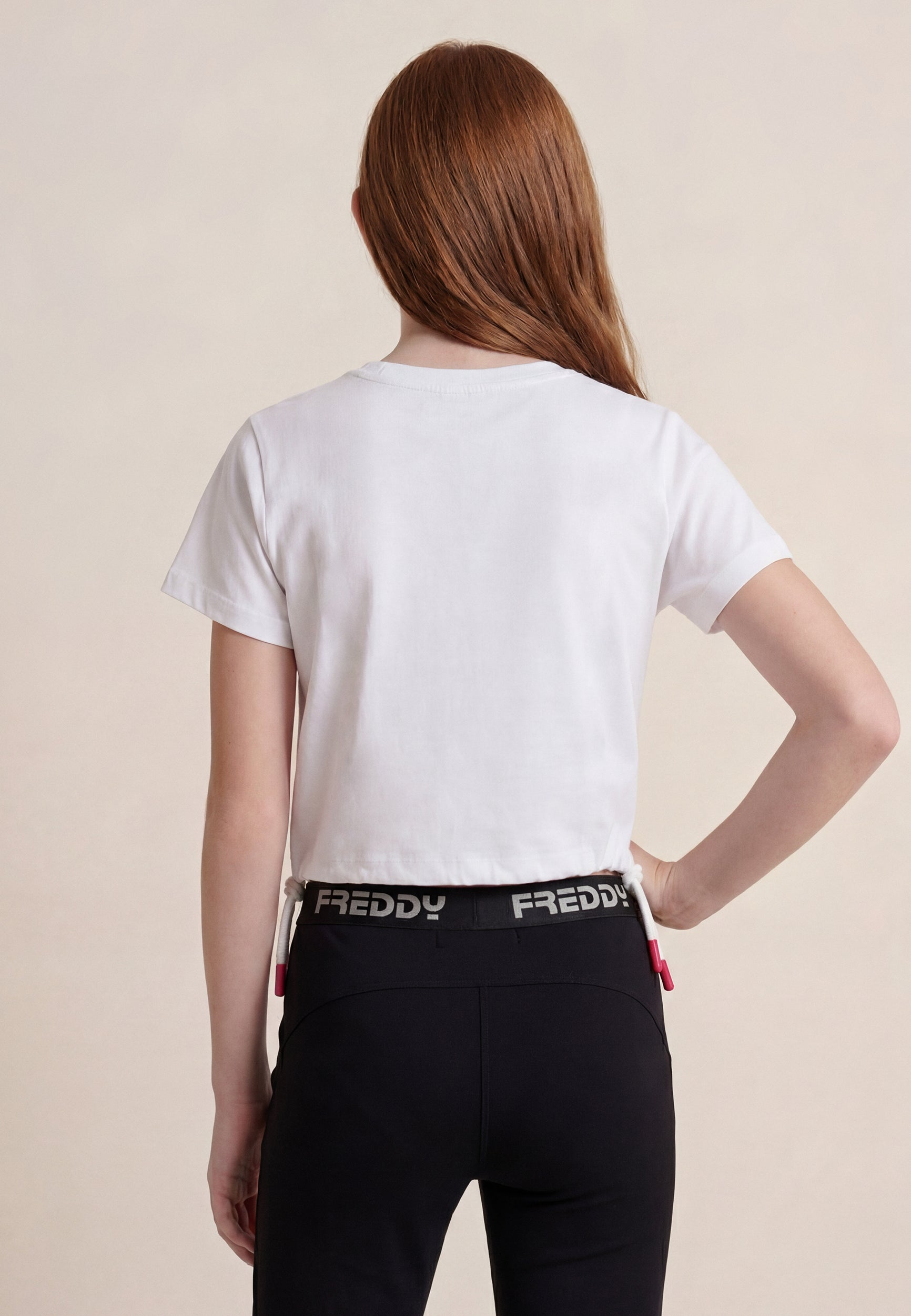 freddy-t-shirt-cropped-fille-cordon-r-glable-jersey image 3