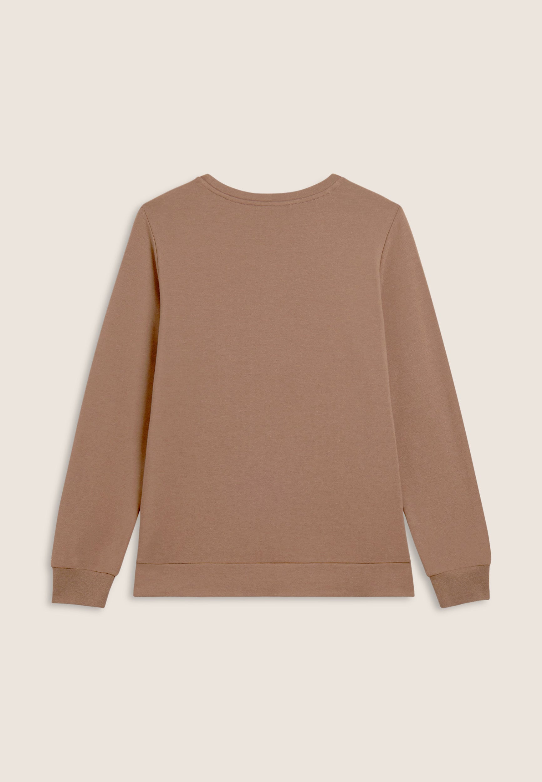 freddy-sweatshirt-femme-col-rond-modal-graphique-strass image 6