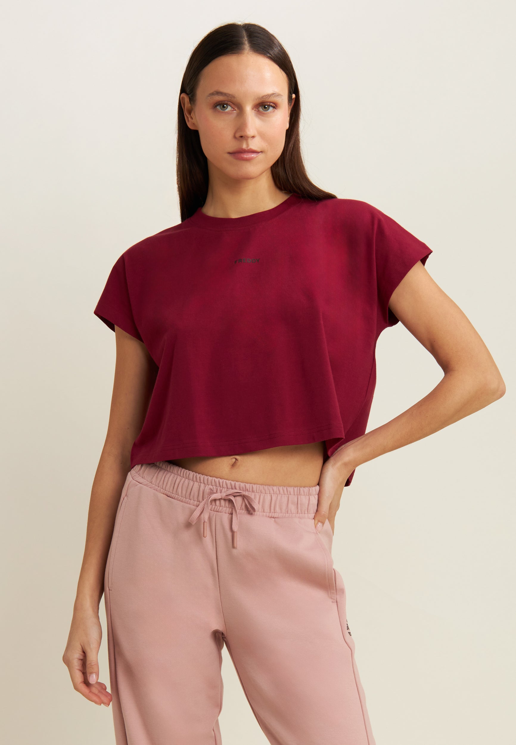 freddy-t-shirt-femme-jersey-stretch-today-is-your-day image 1