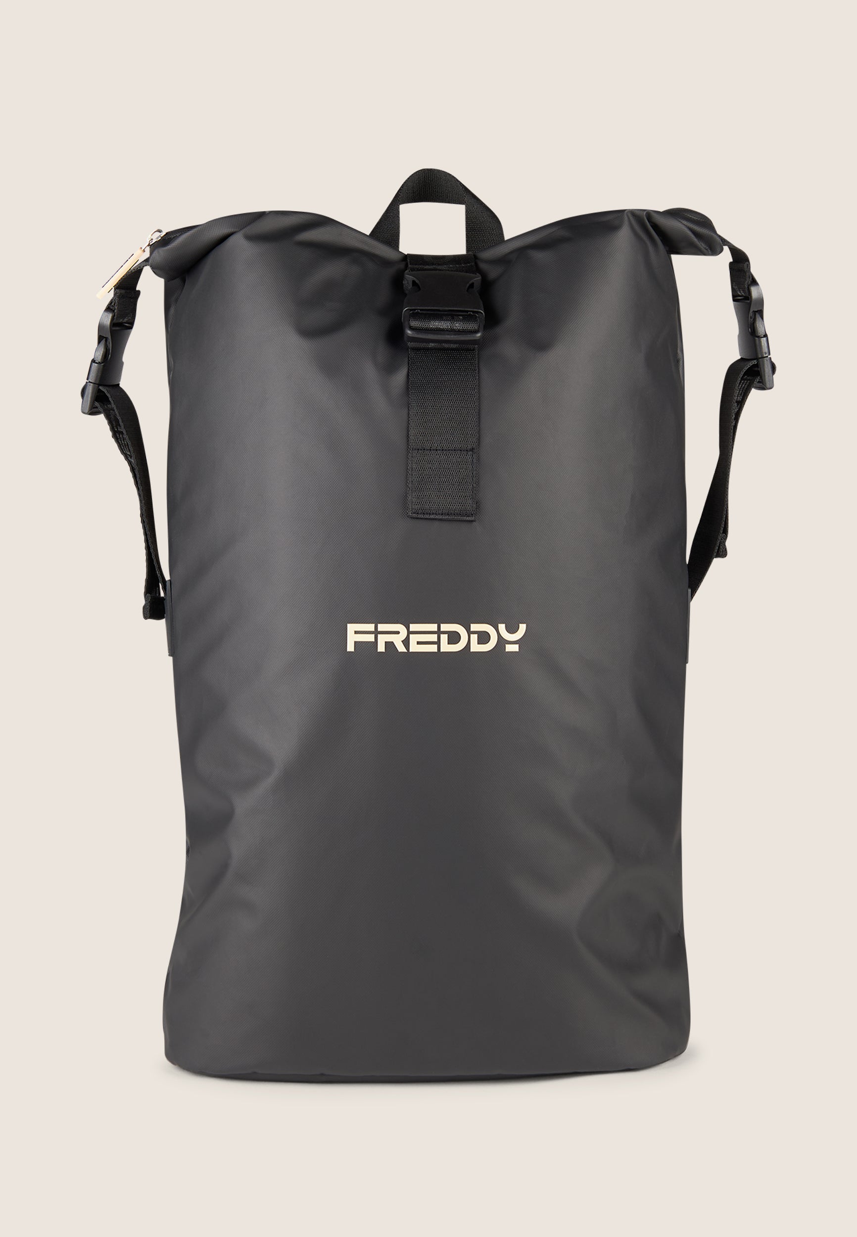 freddy-sac-dos-roll-top-imperm-able-noir-en-polyester-recycl image 1